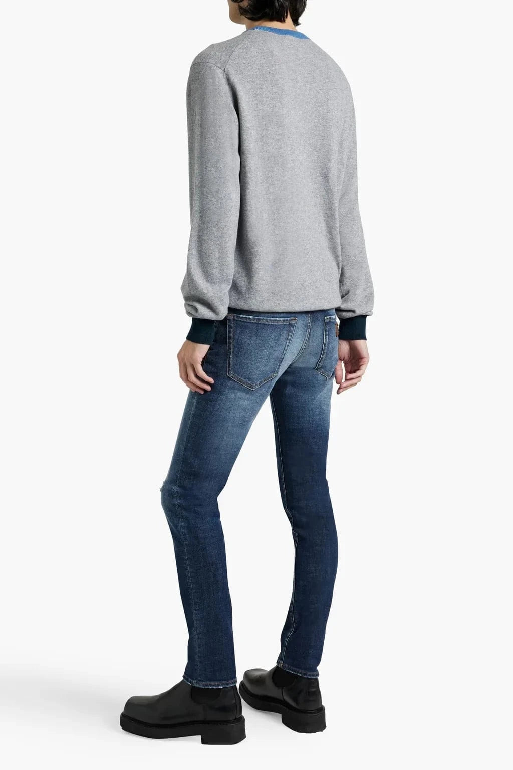Dolce & Gabbana Stretch Distressed Jeans