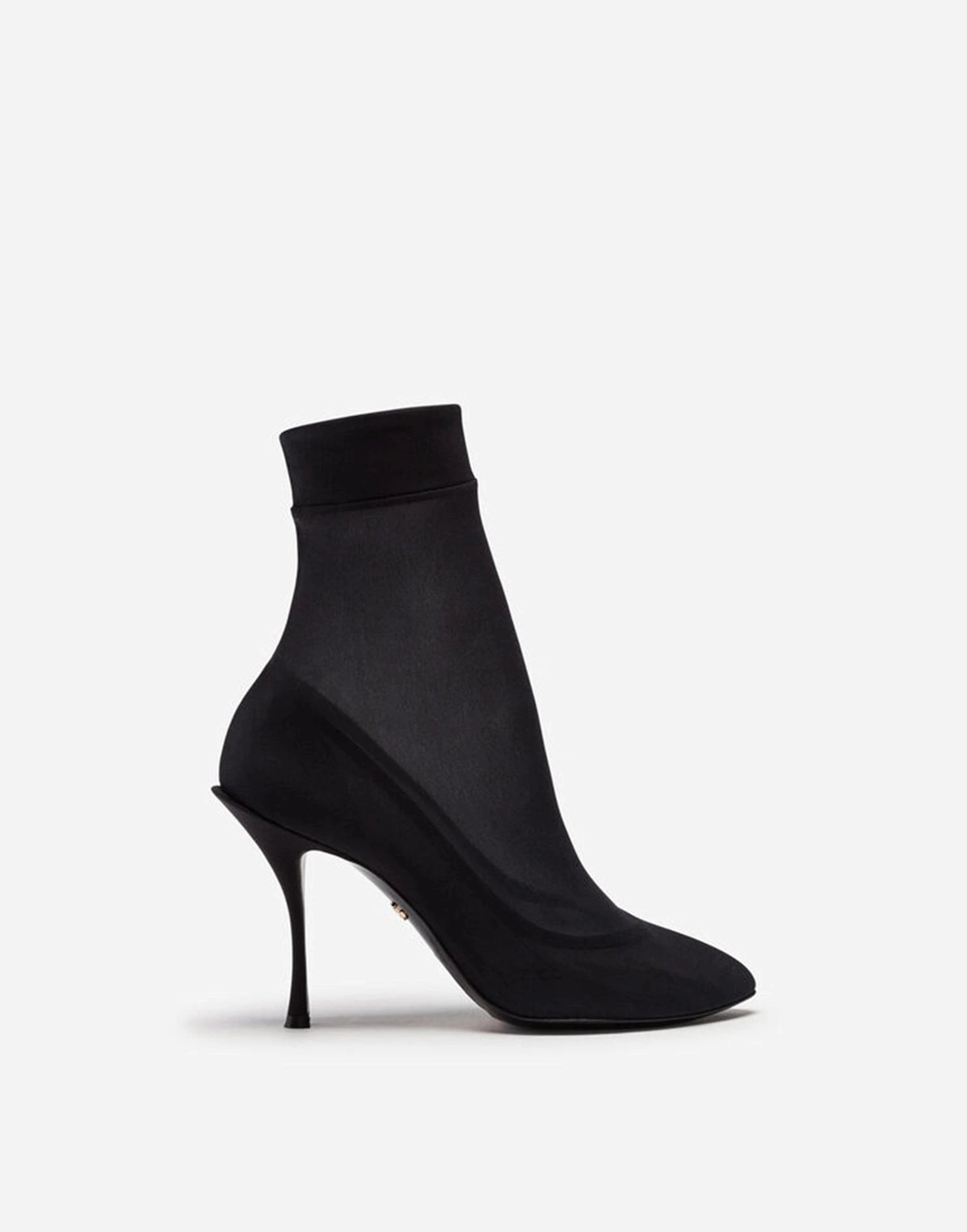 Dolce & Gabbana Stretch Georgette Ankle Boots