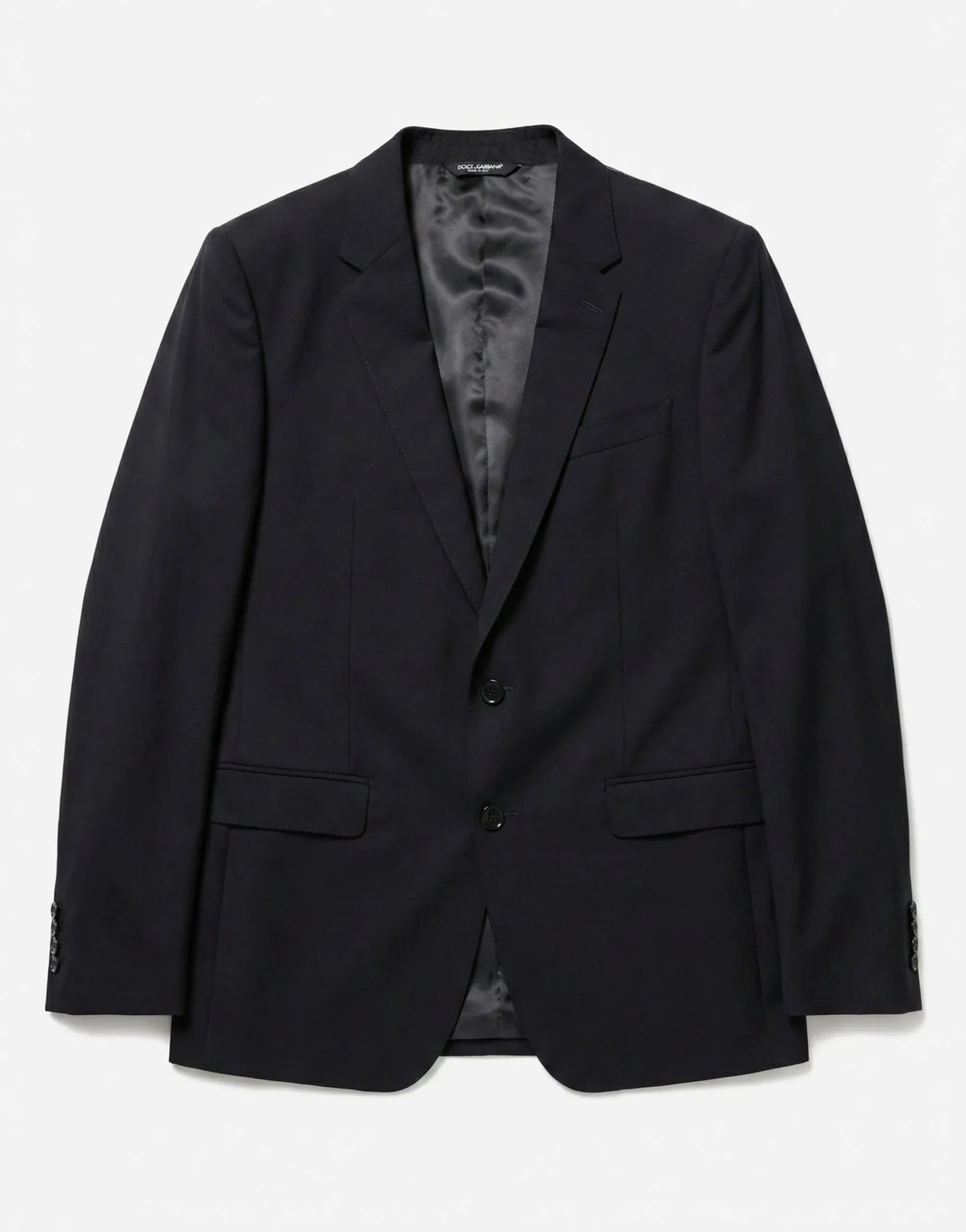 Dolce & Gabbana Stretch-Virgin Wool Single-Breasted Blazer