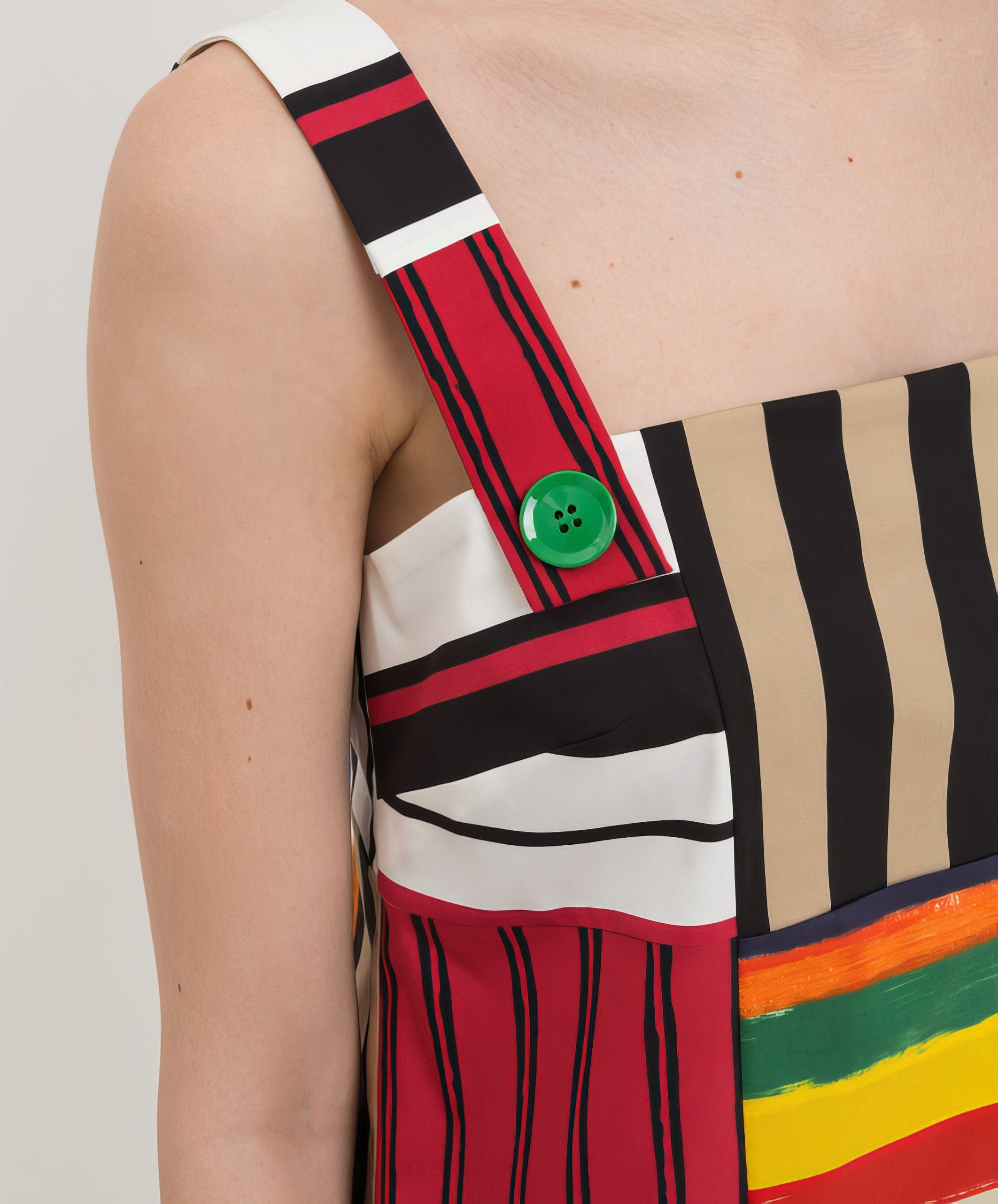 Dolce & Gabbana Stripe-Detail Mini Dress