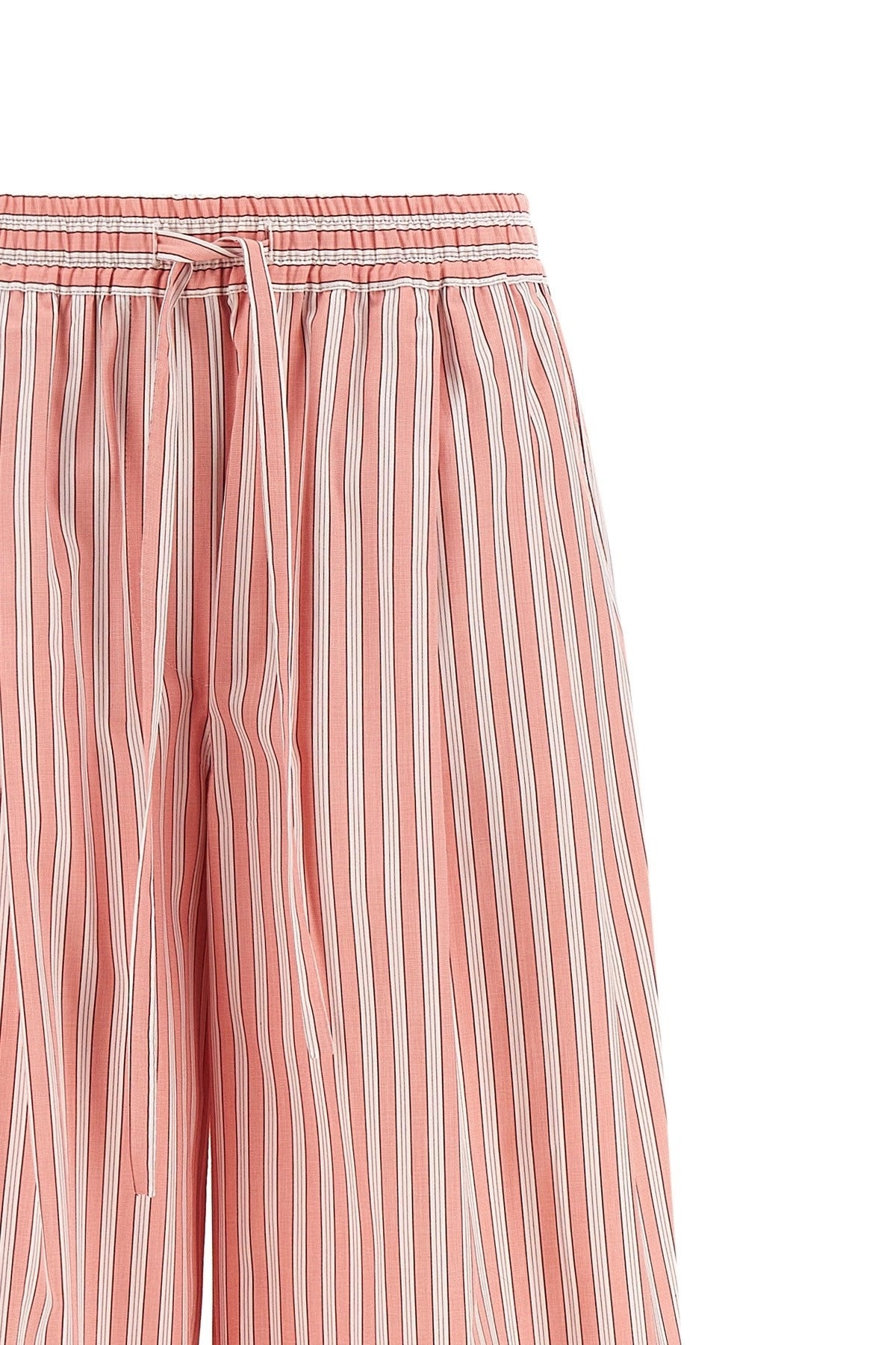 Dolce & Gabbana Striped Cotton Silk Pajama Pants