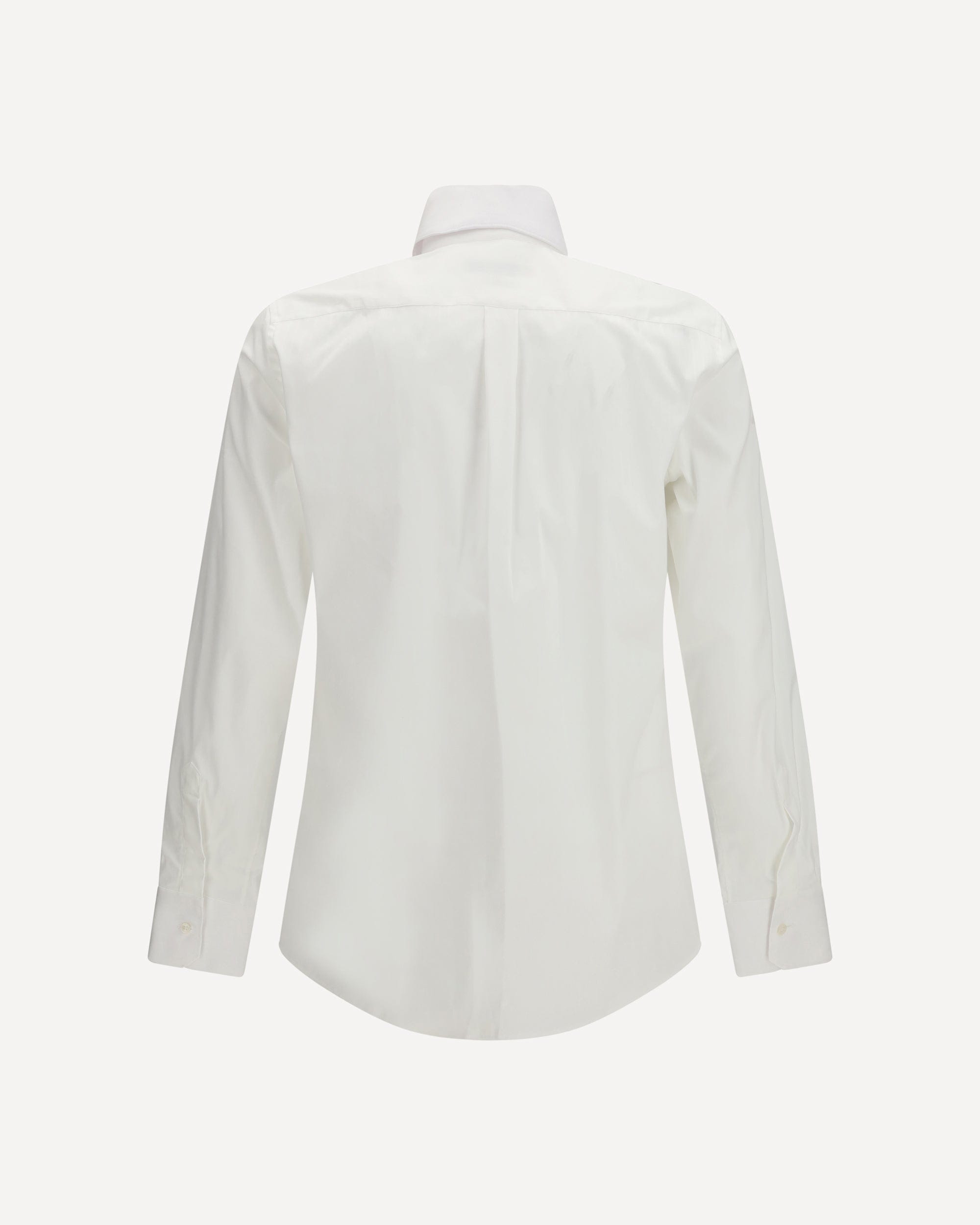 条纹法兰绒羊驼混纺衬衫 - alternate view