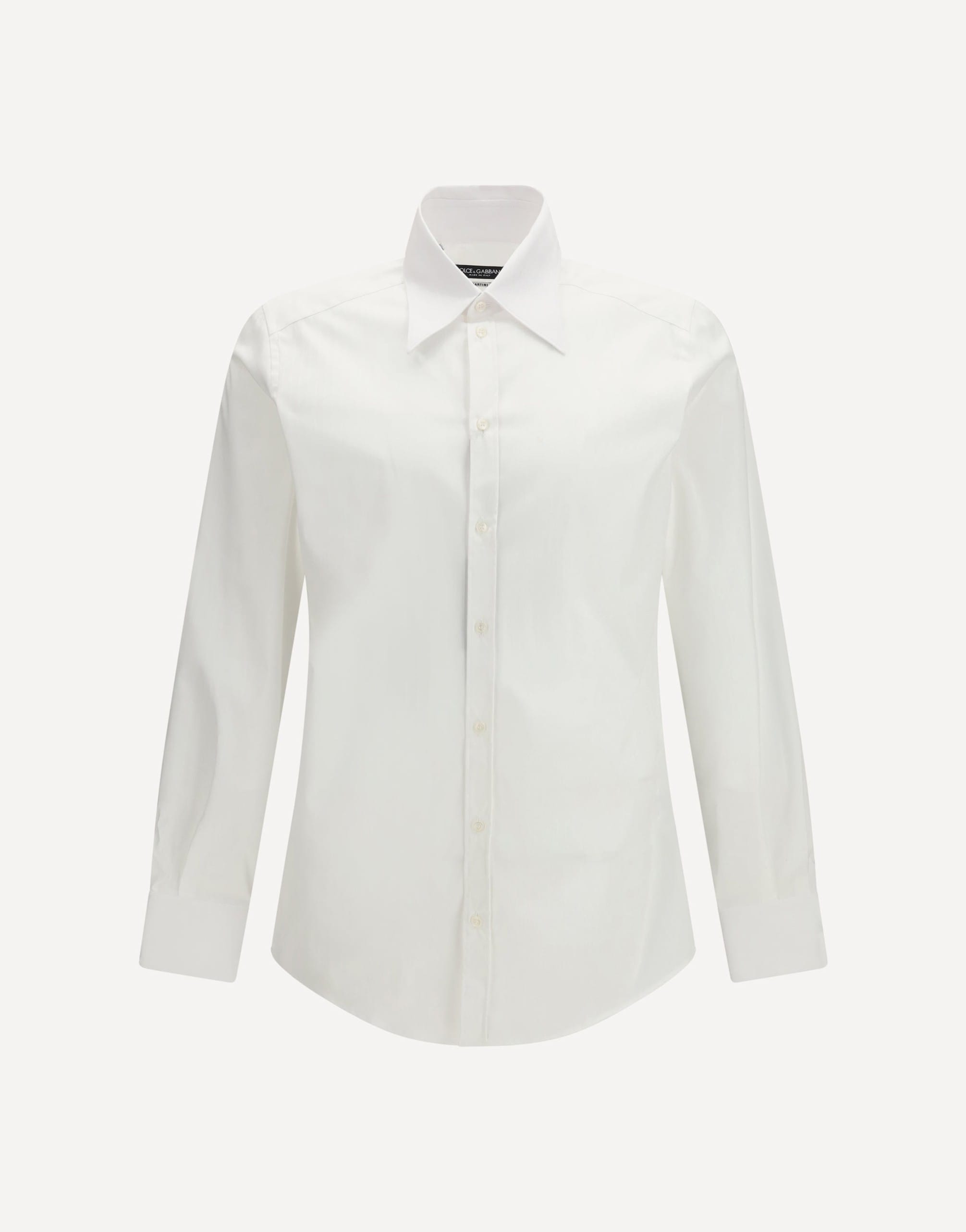 Dolce & Gabbana Striped Flannel Shirt In Alpaca-Blend