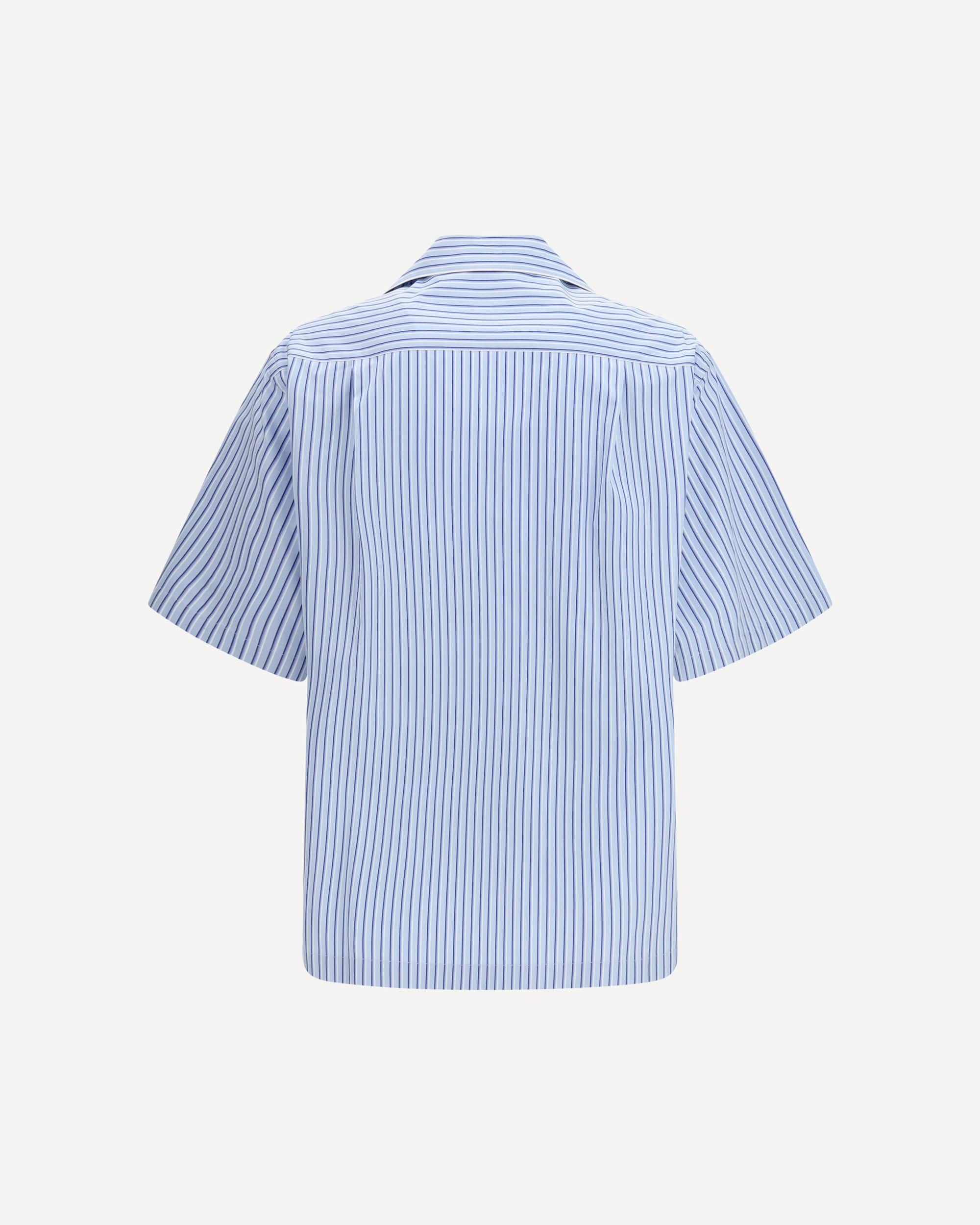 Dolce & Gabbana Striped Poplin Hawaii Shirt - alternate view