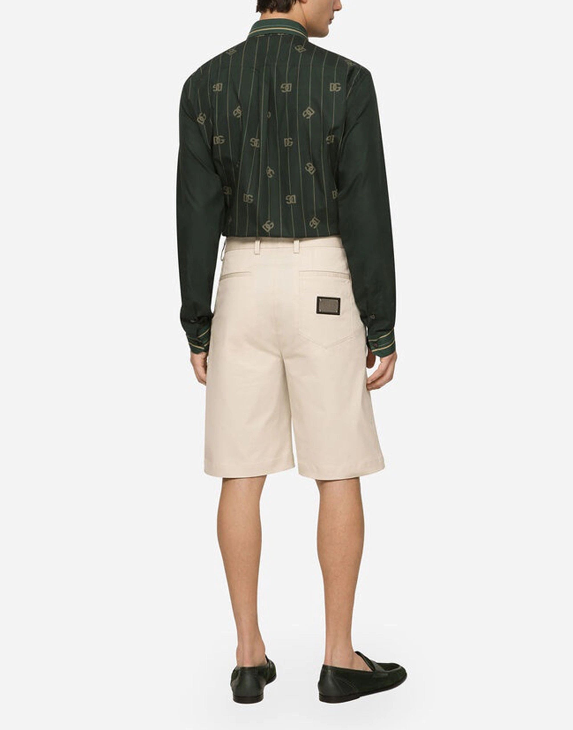 Dolce & Gabbana Striped-Print Martini-Fit Shirt