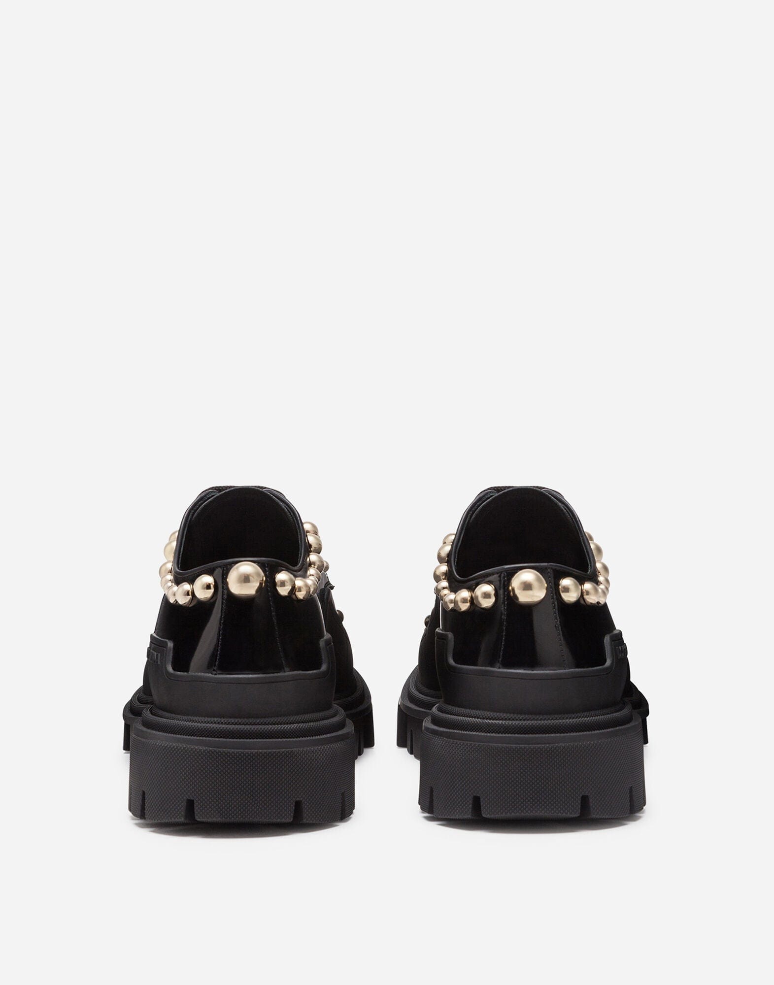 Dolce & Gabbana Stud Embellishment Derby Shoes