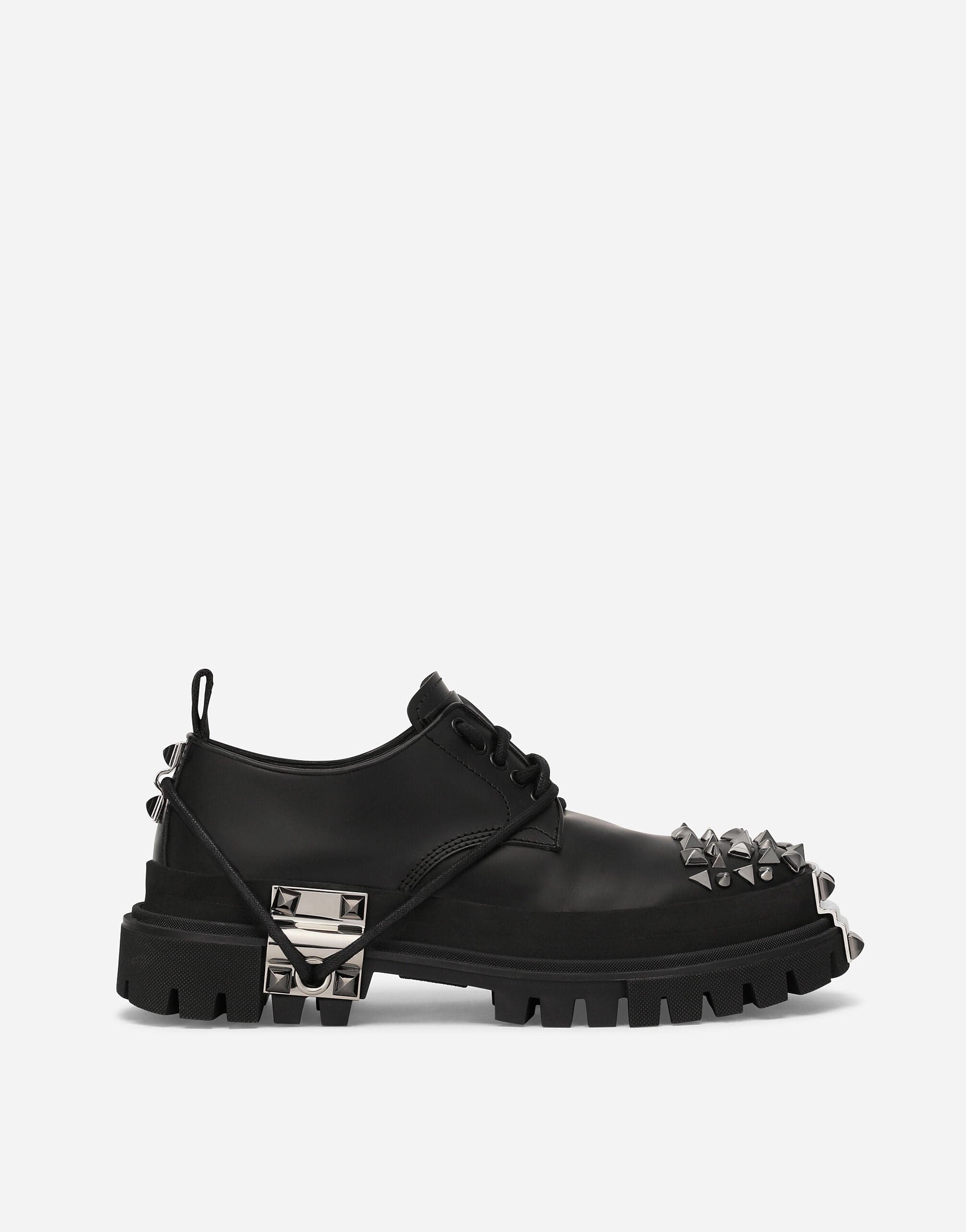 Dolce & Gabbana Studded Hi-Trekking Derby Shoes