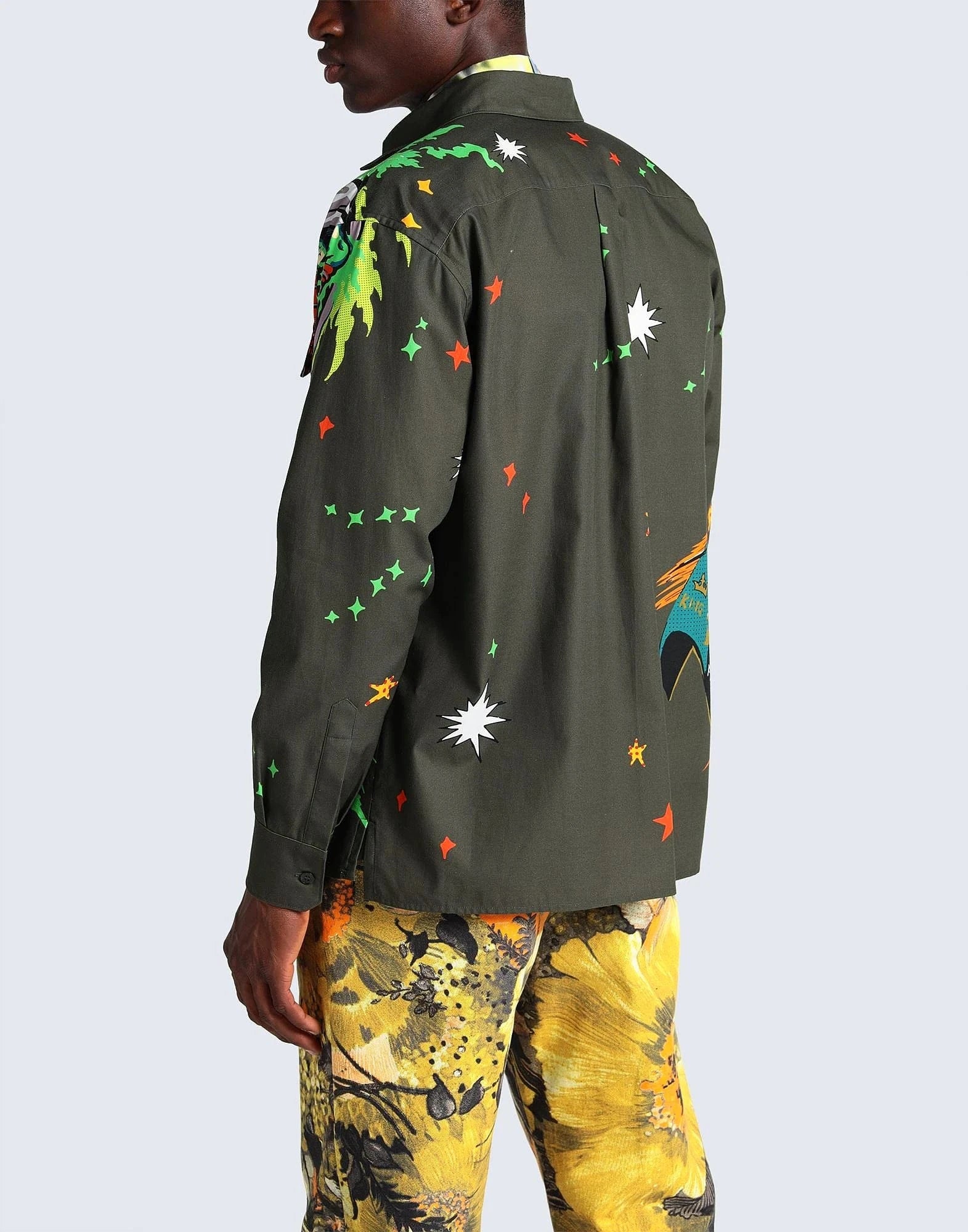 Dolce & Gabbana Superhero Print Shirt