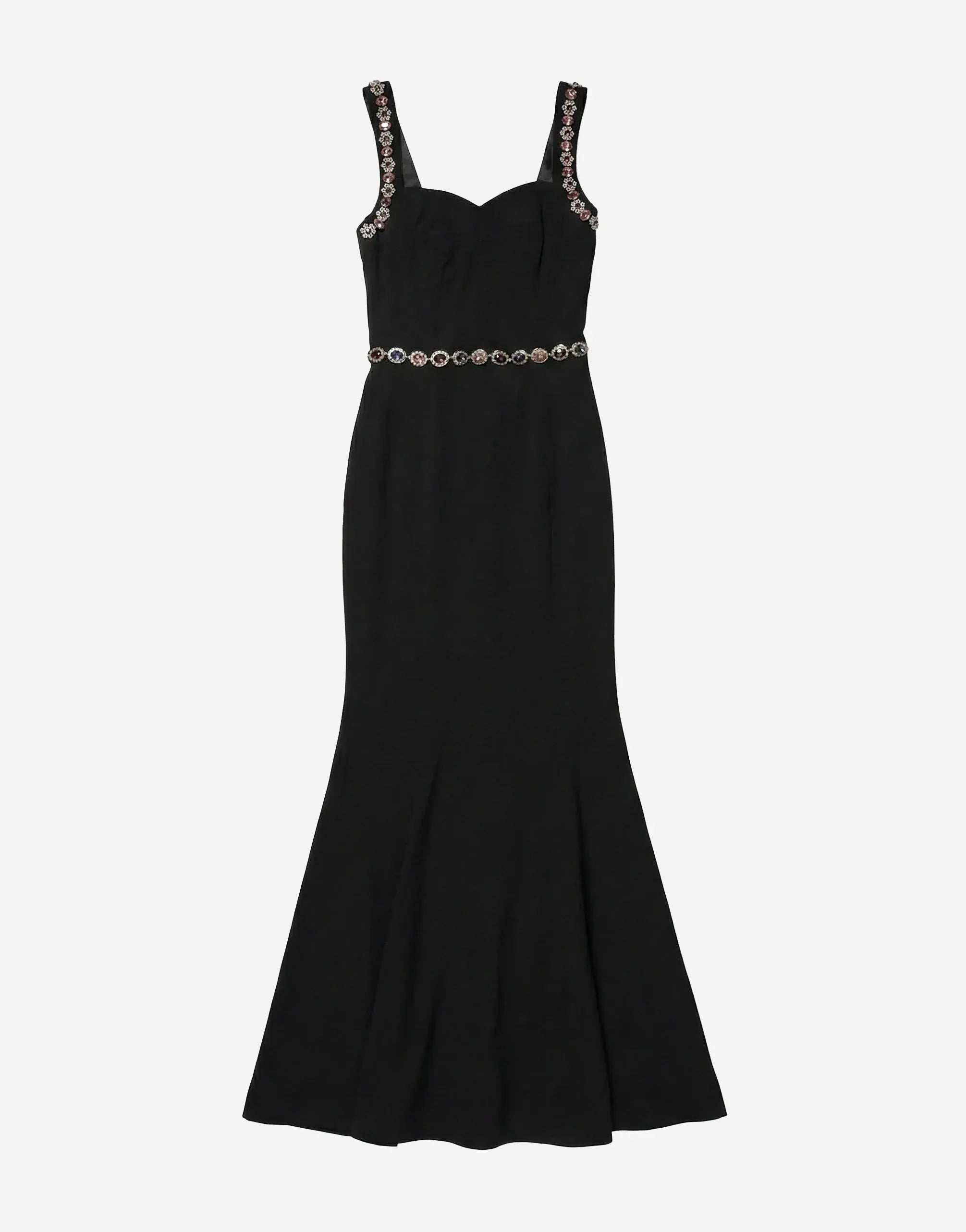 Dolce & Gabbana Sweetheart Crystal Embellished Mermaid Gown