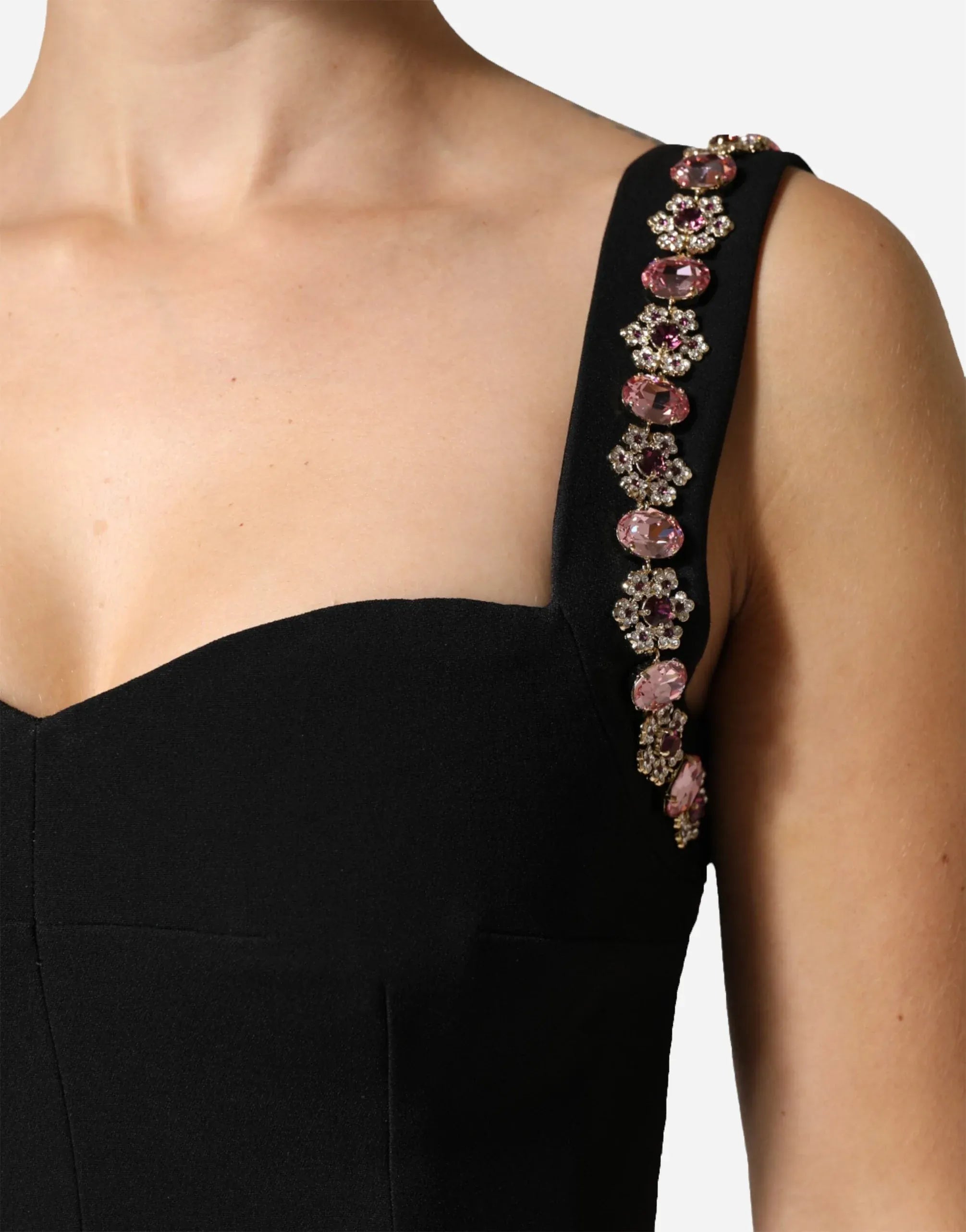 Dolce & Gabbana Sweetheart Crystal Embellished Mermaid Gown