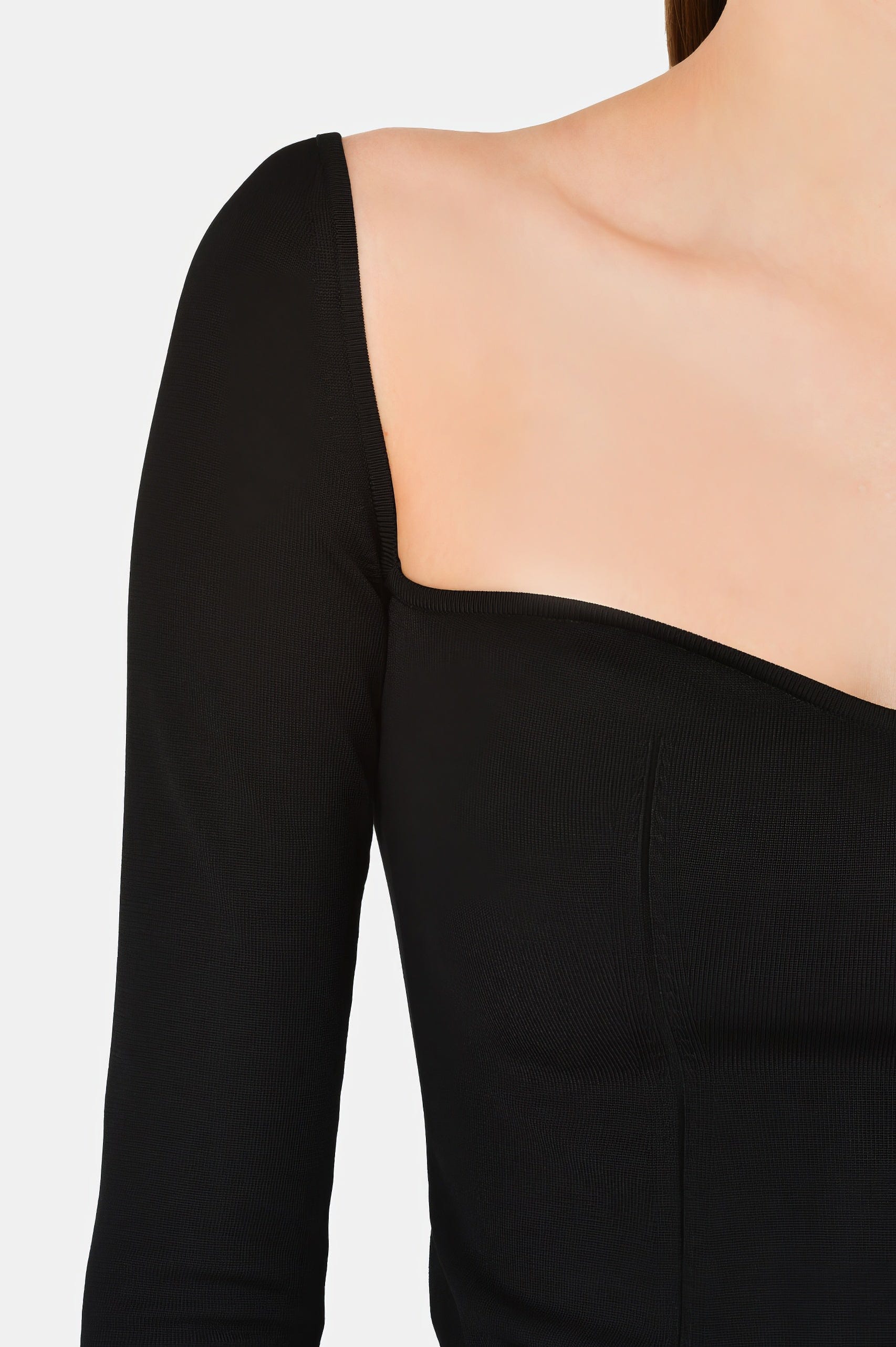 Dolce & Gabbana Sweetheart Neck Sweater