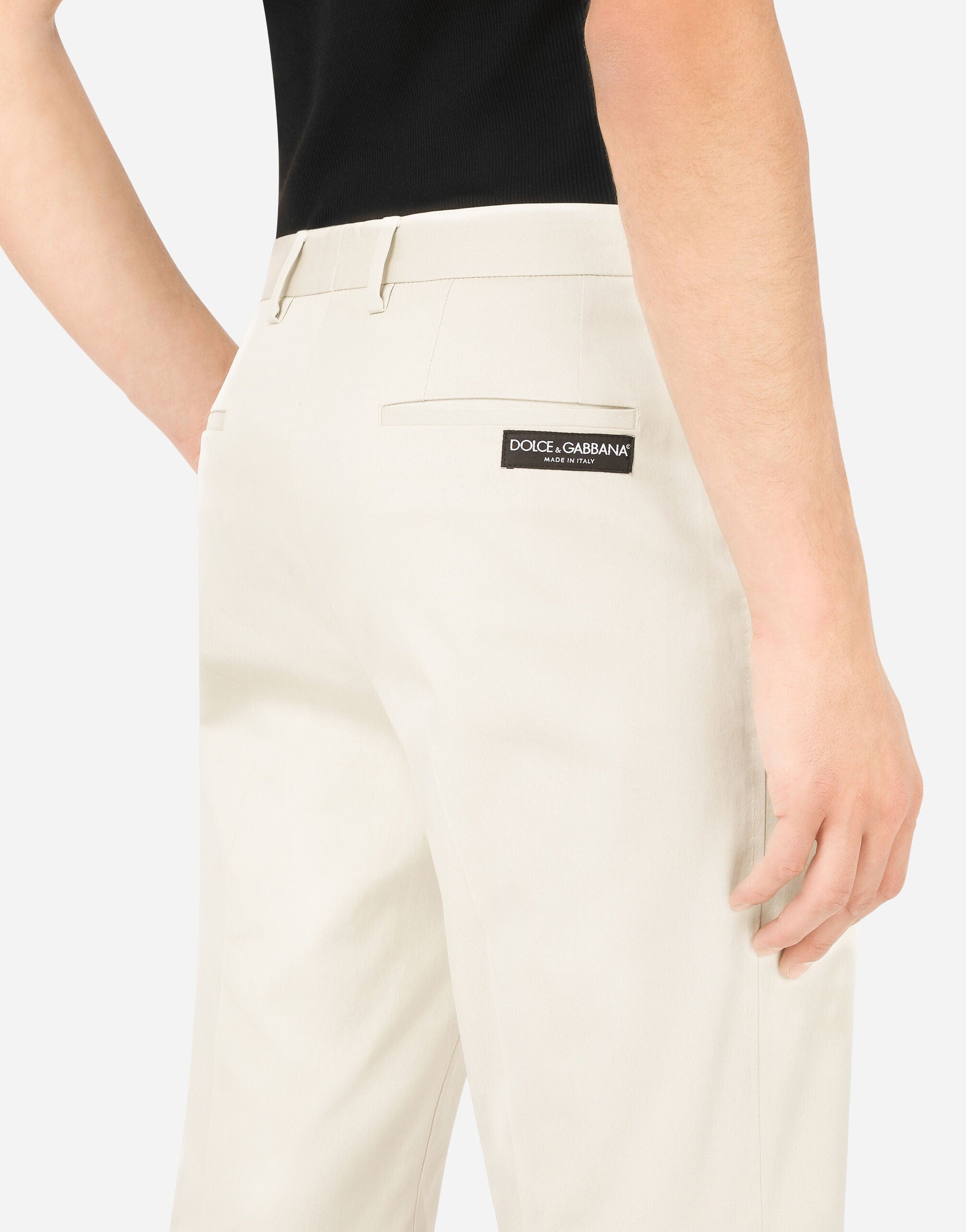 Dolce & Gabbana Tailored Cotton Shorts