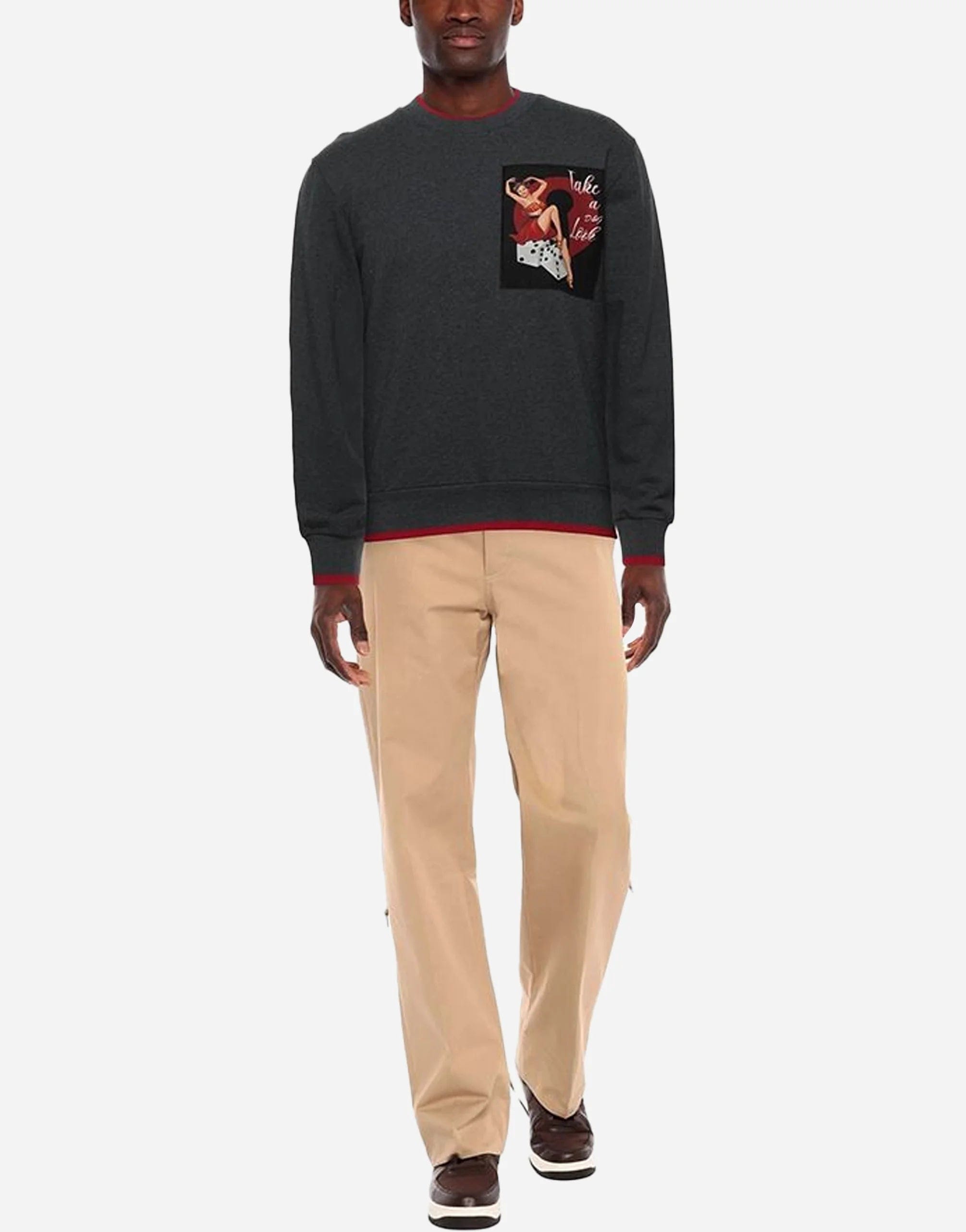 Dolce & Gabbana 'Take A DG Look' Crewneck Sweatshirt
