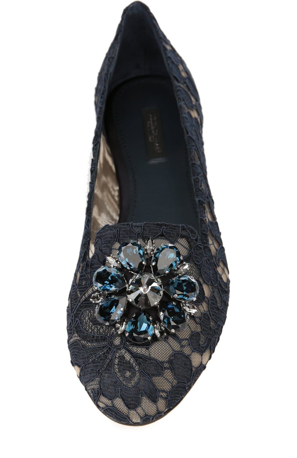 Dolce & Gabbana Taormina Lace Slippers