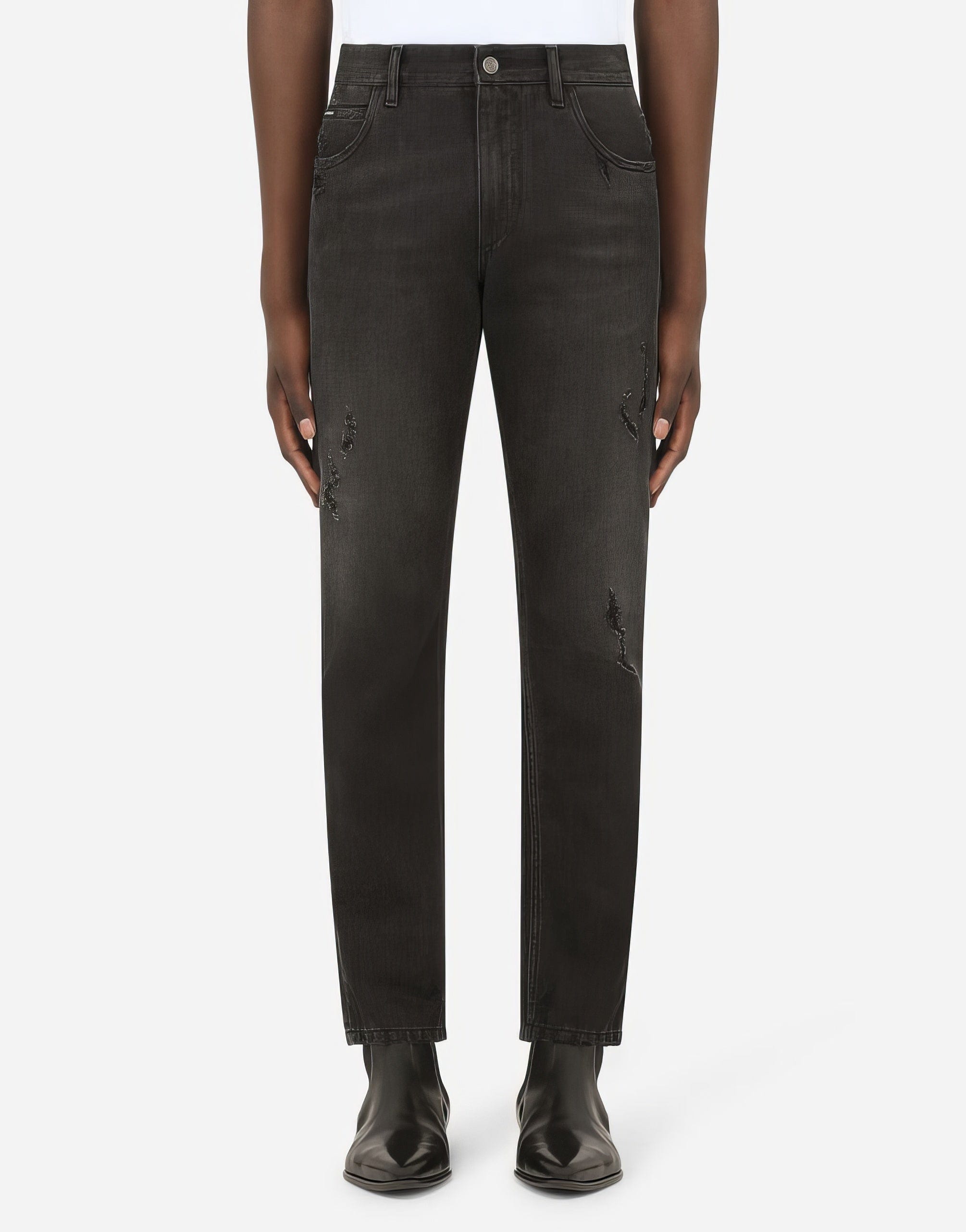 Dolce & Gabbana jeans a gamba affusolata