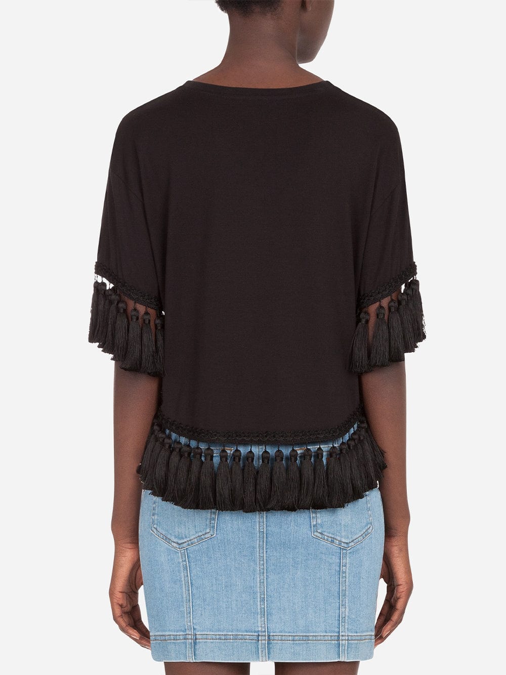 Tassel With Trimmings Jersey T-Shirt