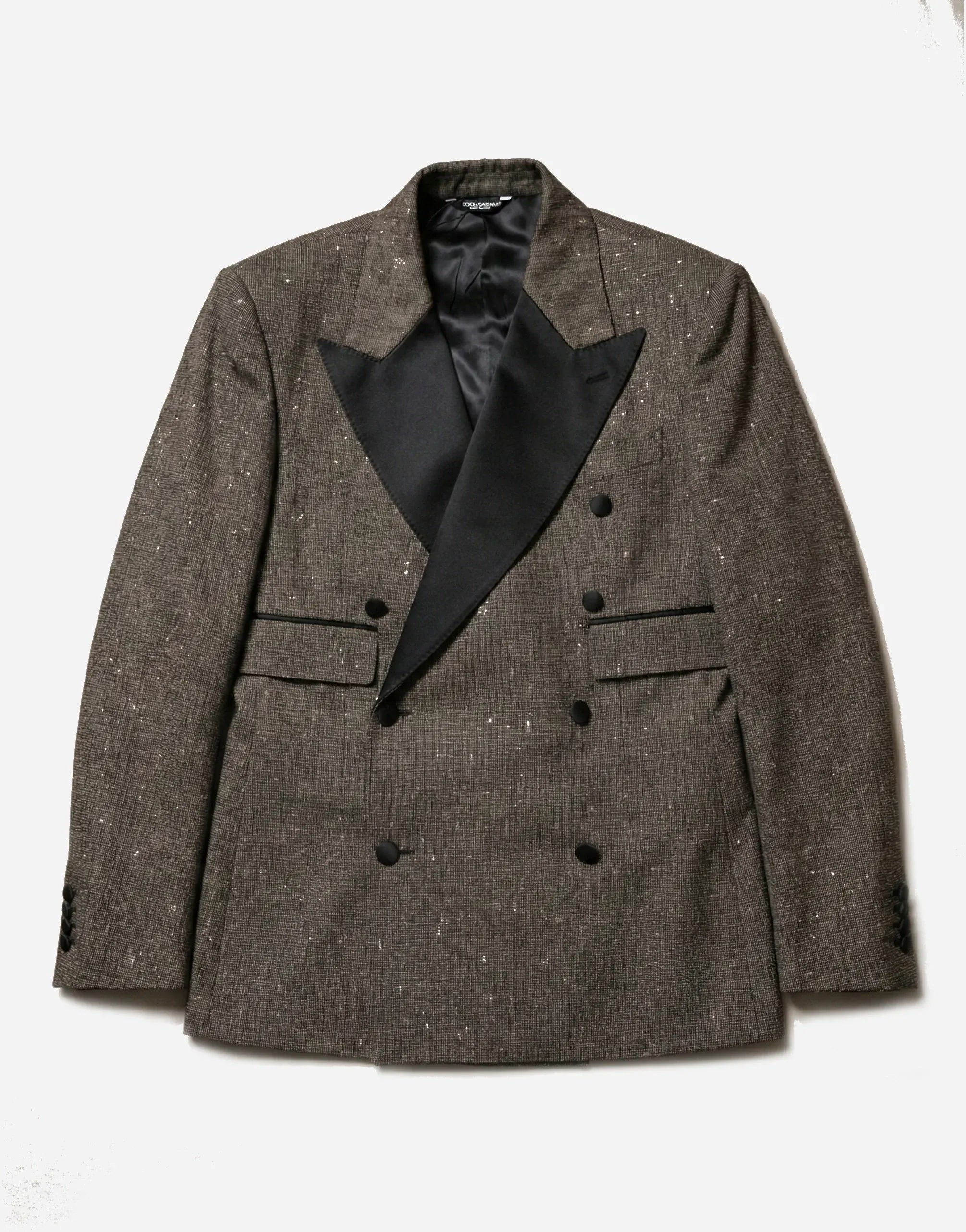 Dolce & Gabbana Textured Double-Breasted Blazer