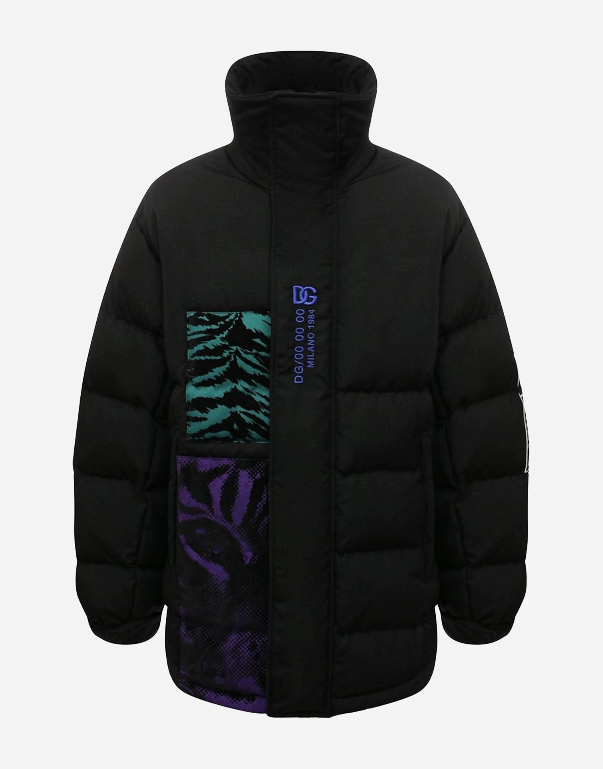 Dolce & Gabbana Tiger Print Cordura Jacket