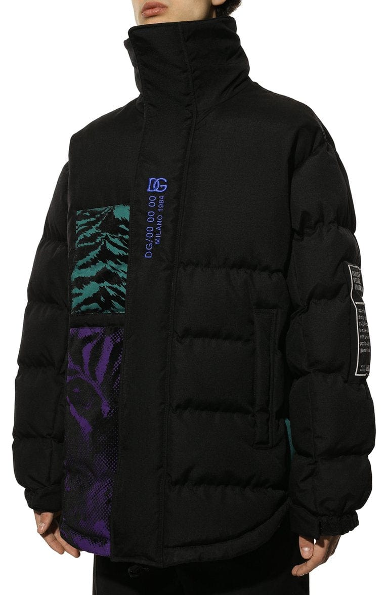 Dolce & Gabbana Tiger Print Cordura Jacket