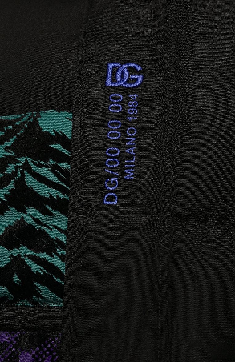 Dolce & Gabbana Tiger Print Cordura Jacket