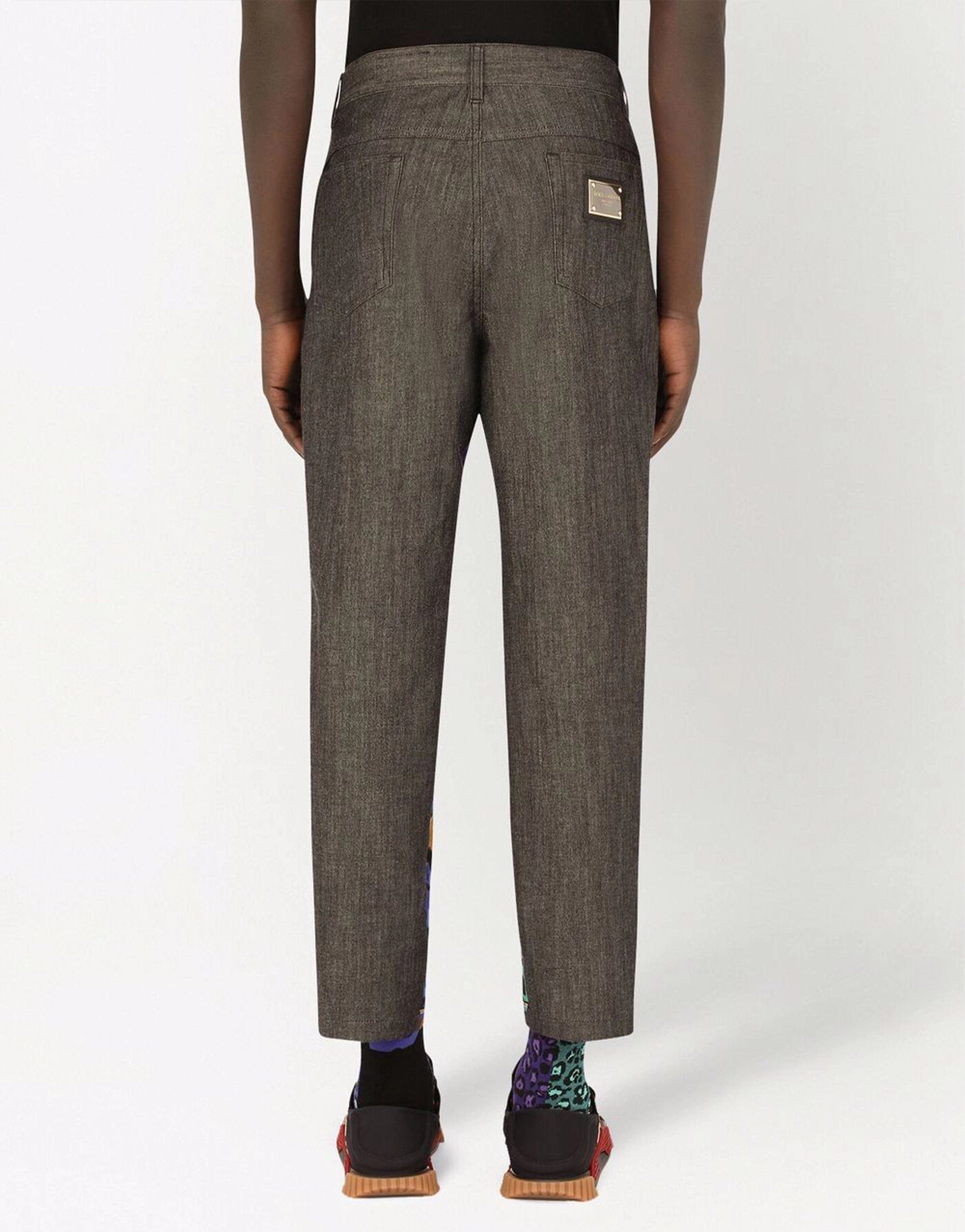 Dolce & Gabbana Tiger-Print Pants