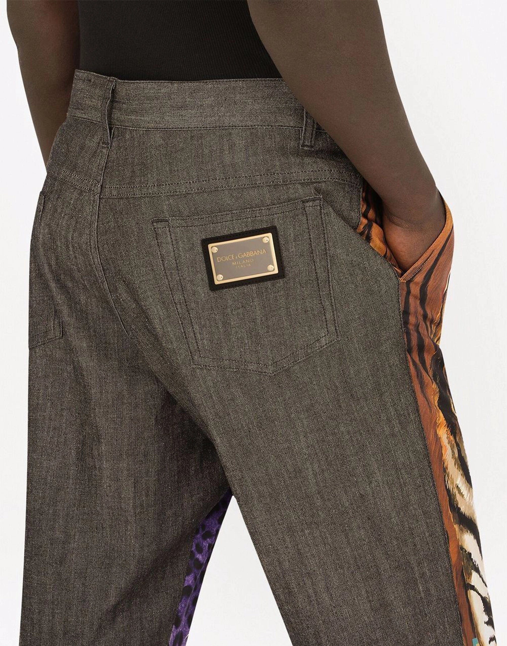 Dolce & Gabbana Tiger-Print Pants