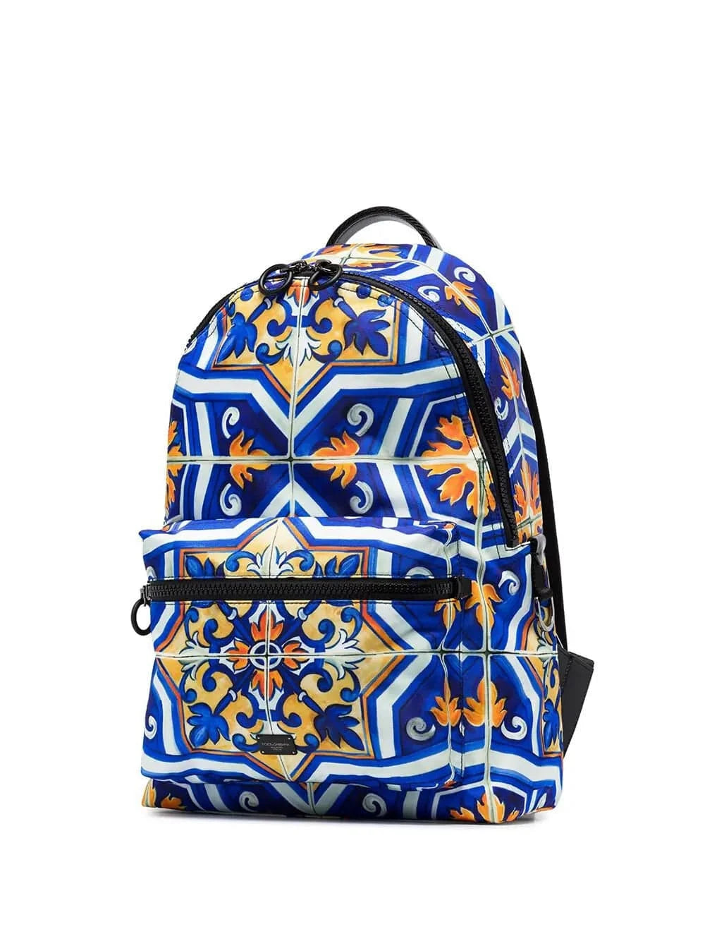 Dolce & Gabbana Tile-Print Backpack