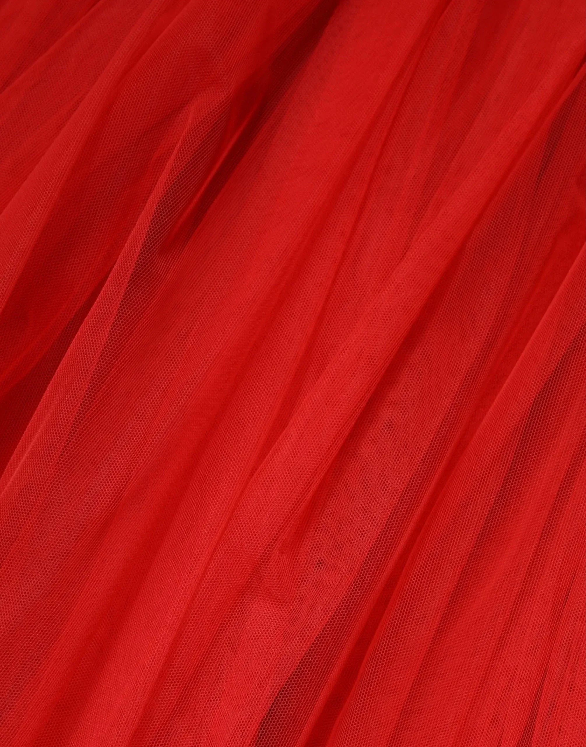 Dolce & Gabbana Tulle & Floral Brocade Off-Shoulder Dress