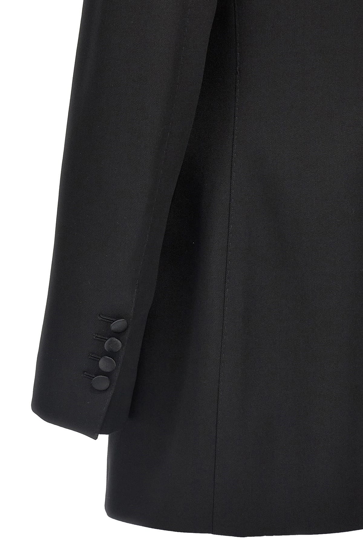 Dolce & Gabbana Dolce & Gabbana Turlington Wool Canvas Blazer