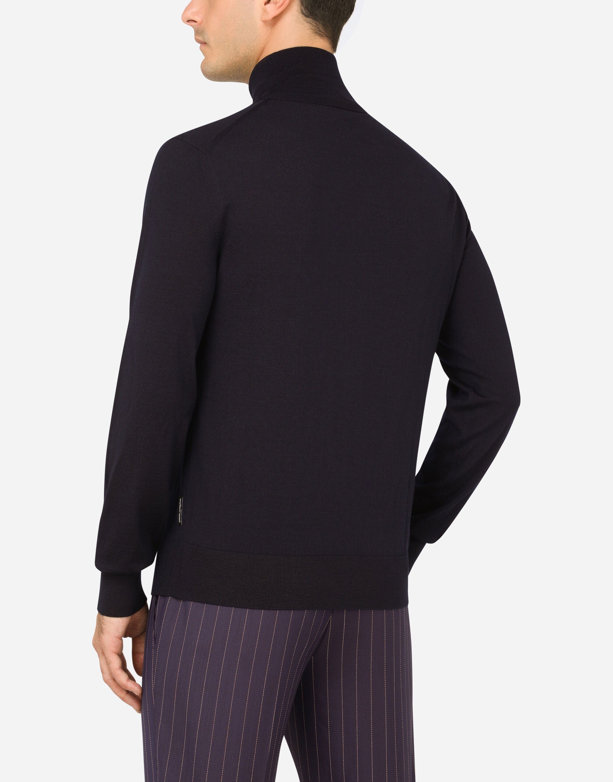Dolce & Gabbana Turtle-Neck Wool Sweater