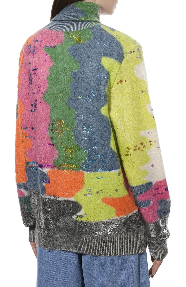 Dolce & Gabbana Turtleneck Mohair Sweater