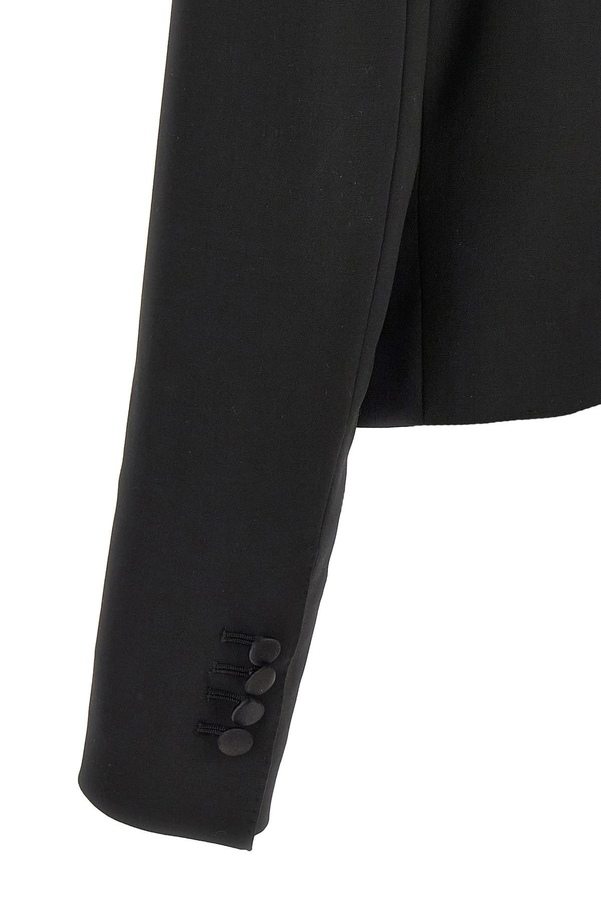 Dolce & Gabbana Dolce & Gabbana Tuxedo Crop Blazer