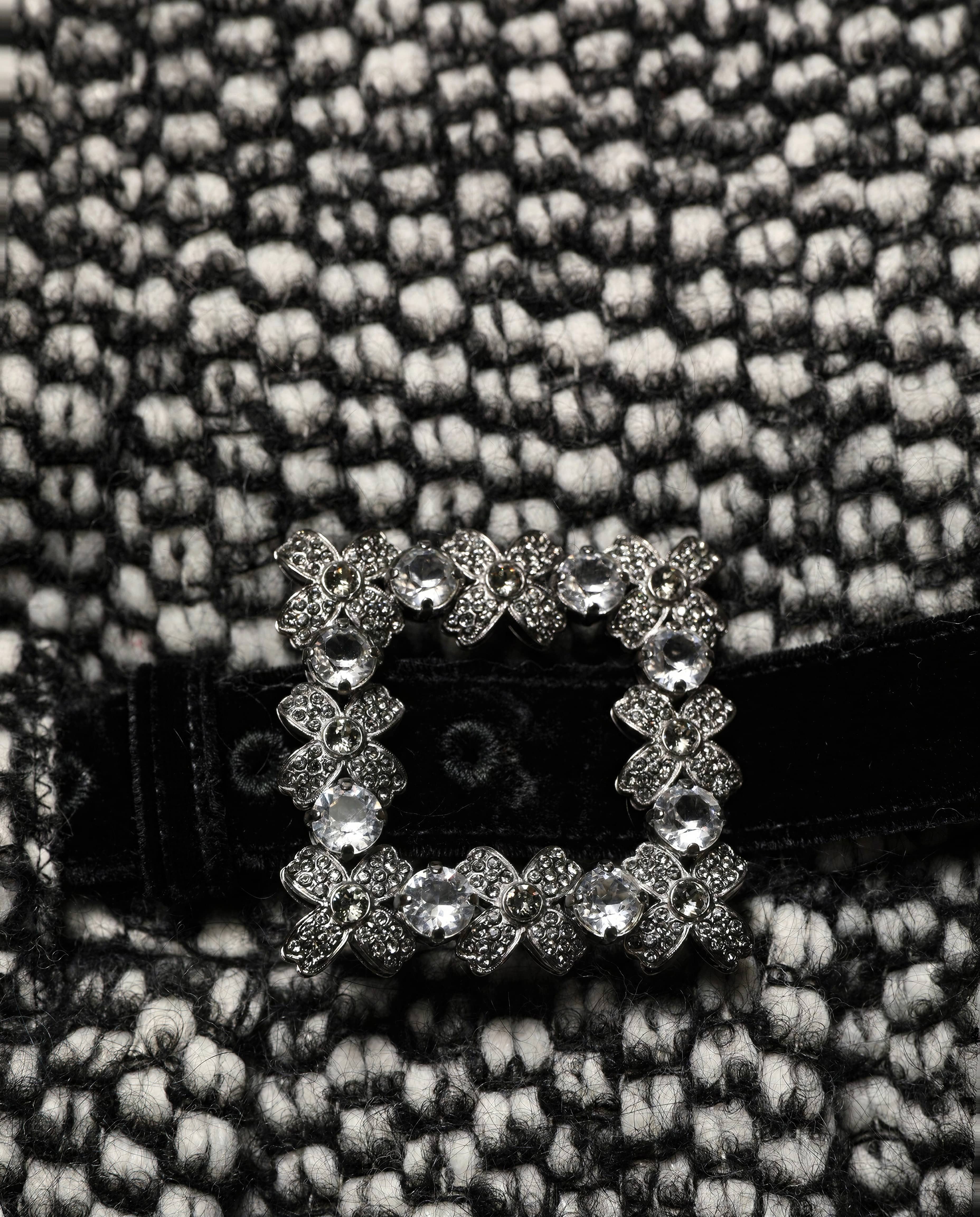 Dolce & Gabbana Dolce & Gabbana Tweed Pleated Mini Skirt With Belt