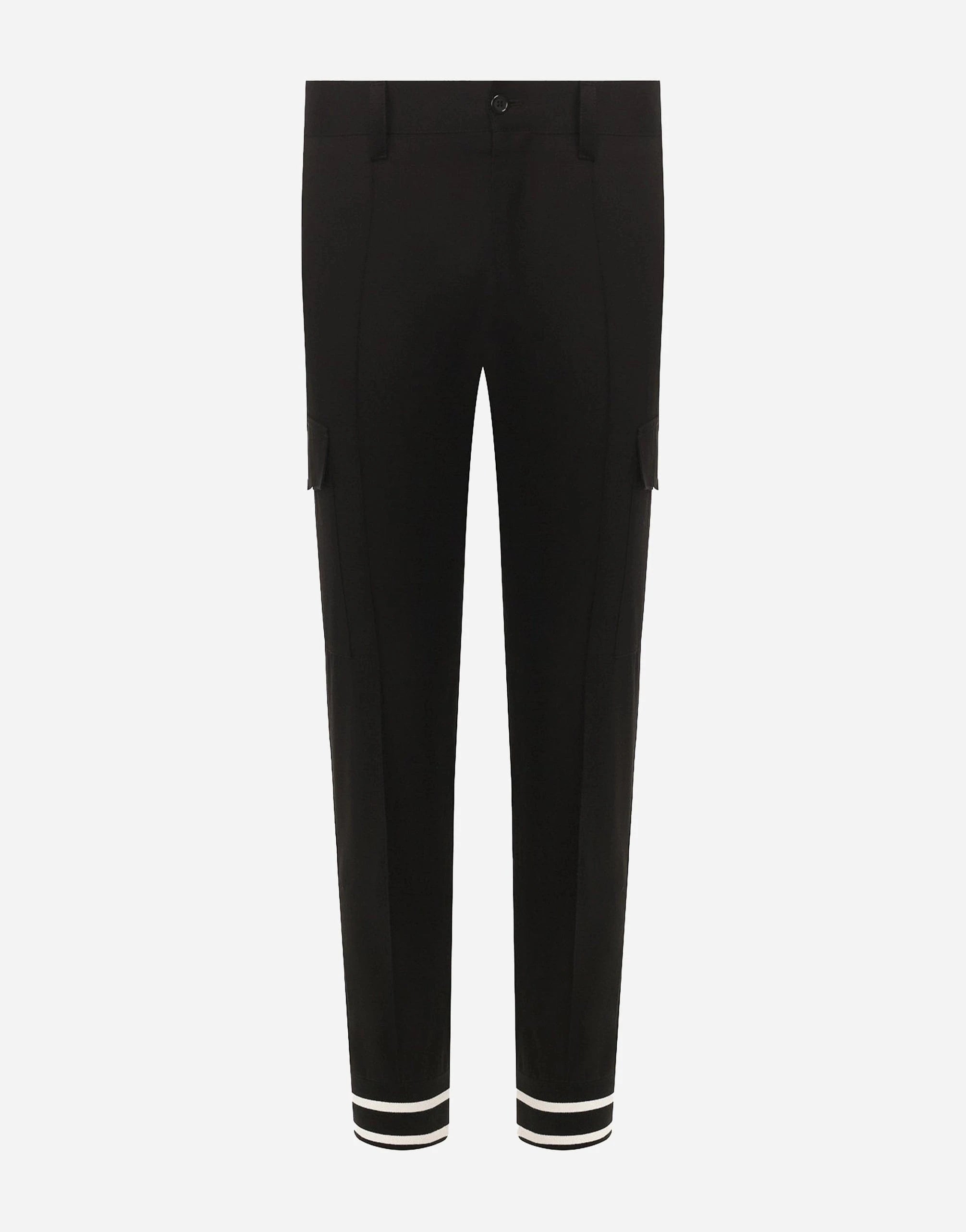 Dolce & Gabbana Twill Cotton Cargo Trousers