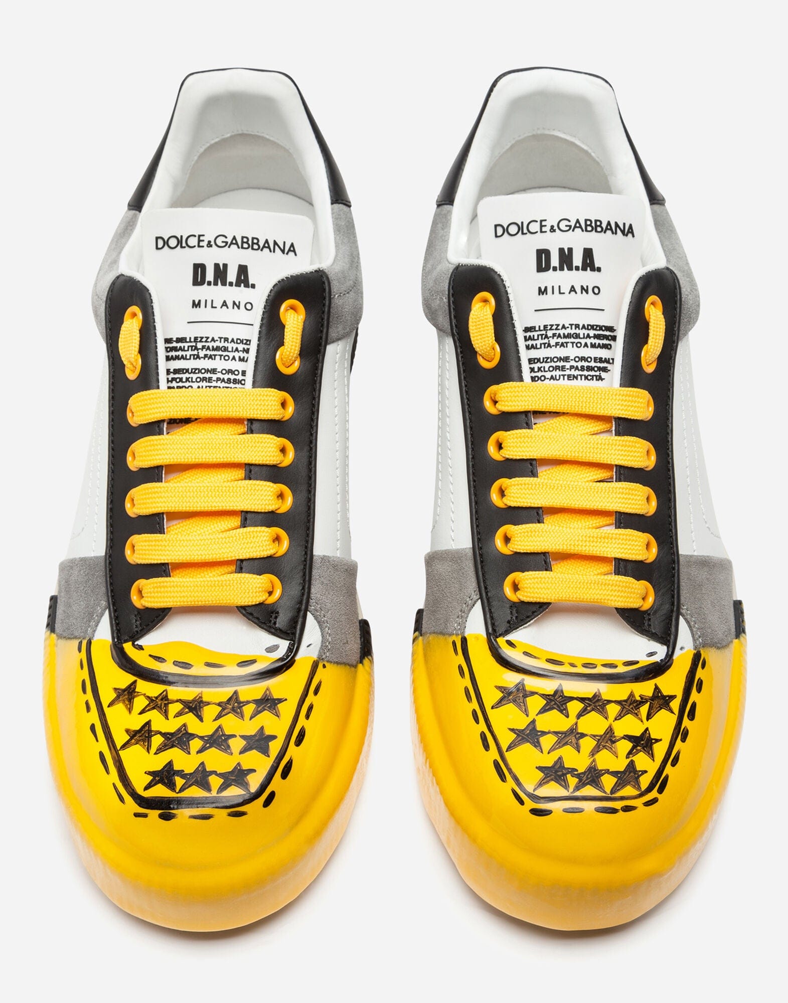 Dolce & Gabbana Two-Tone Miami Sneakers