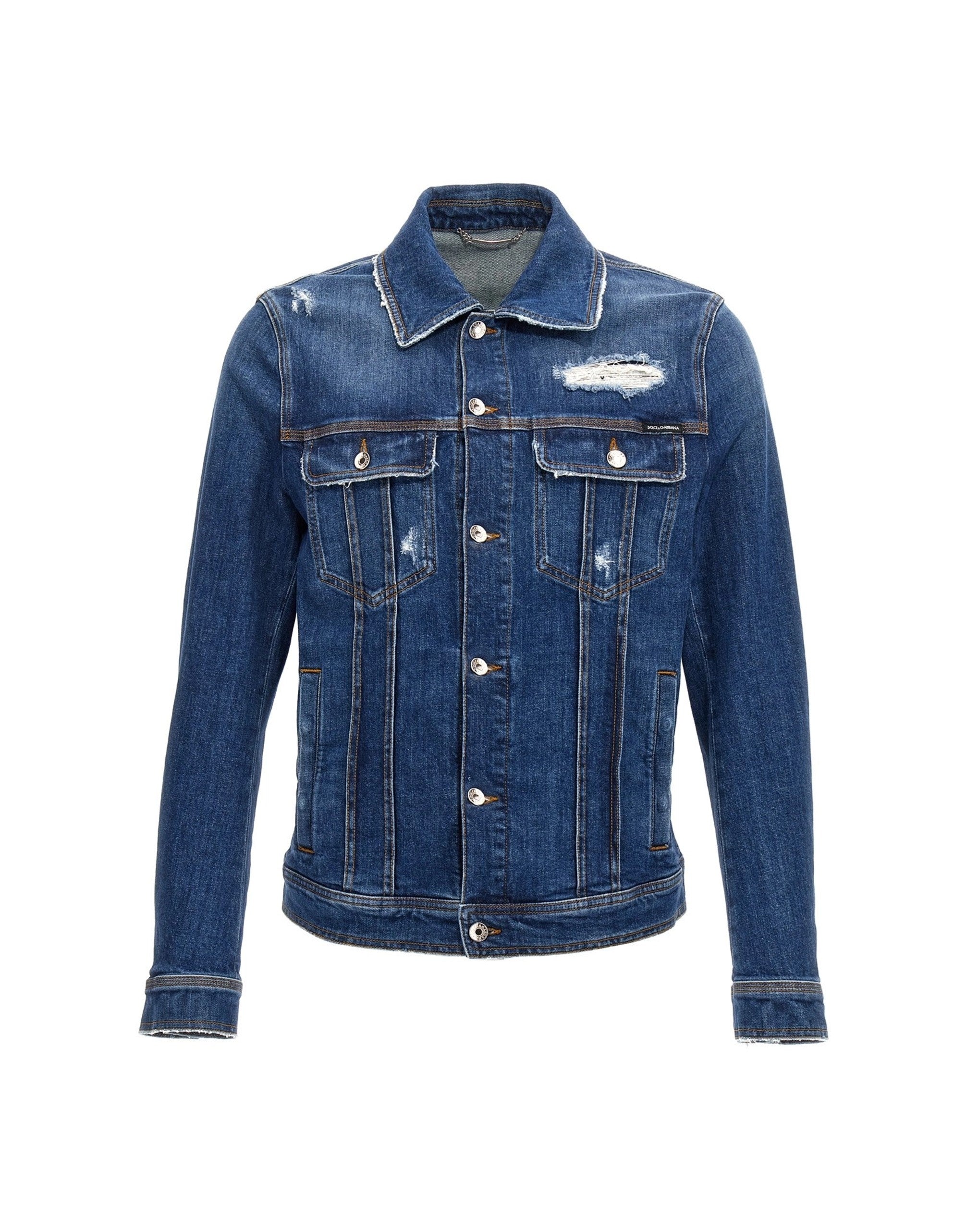 Dolce & Gabbana Used Effect Denim Jacket