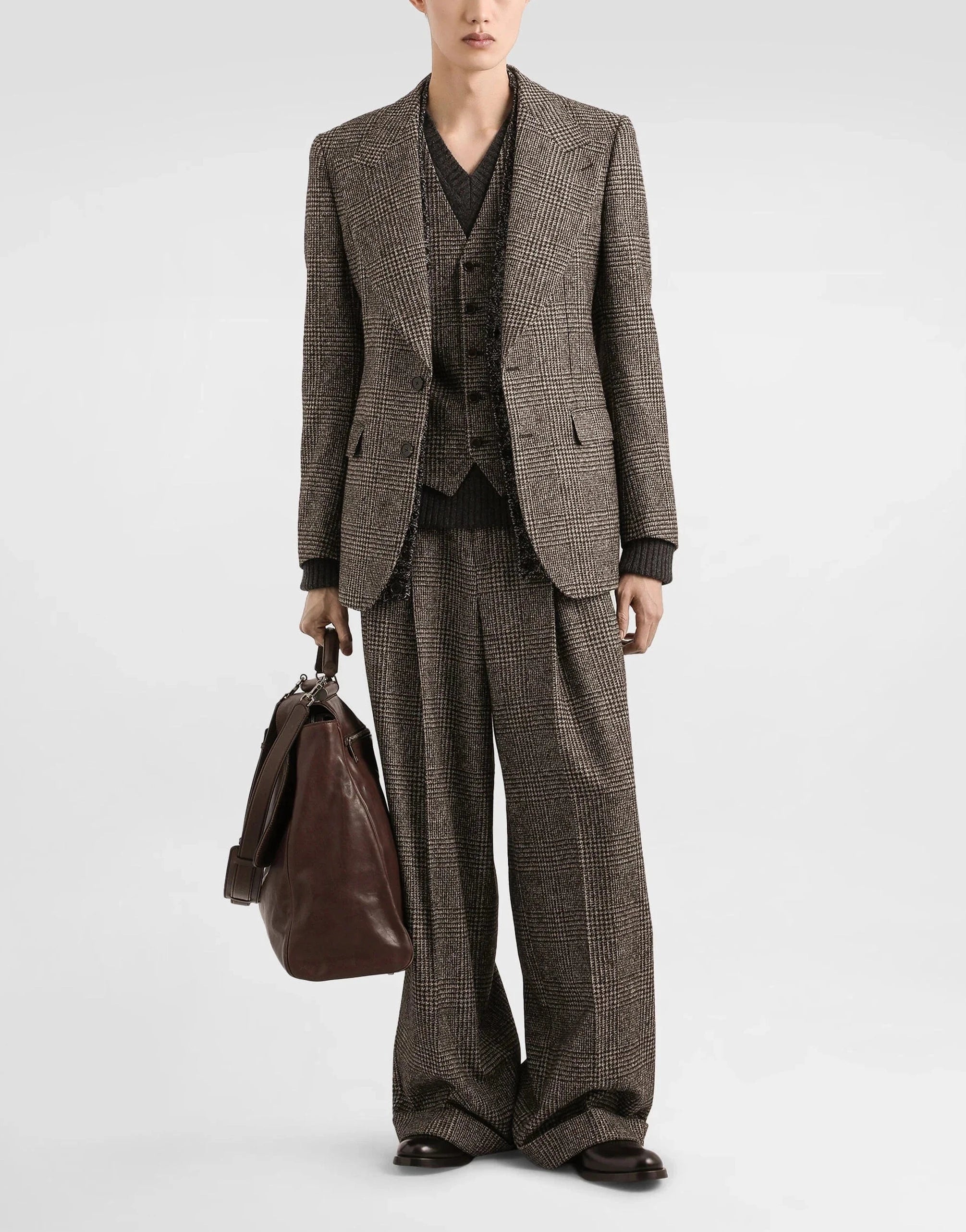 Dolce & Gabbana V-Neck Wool Sweater