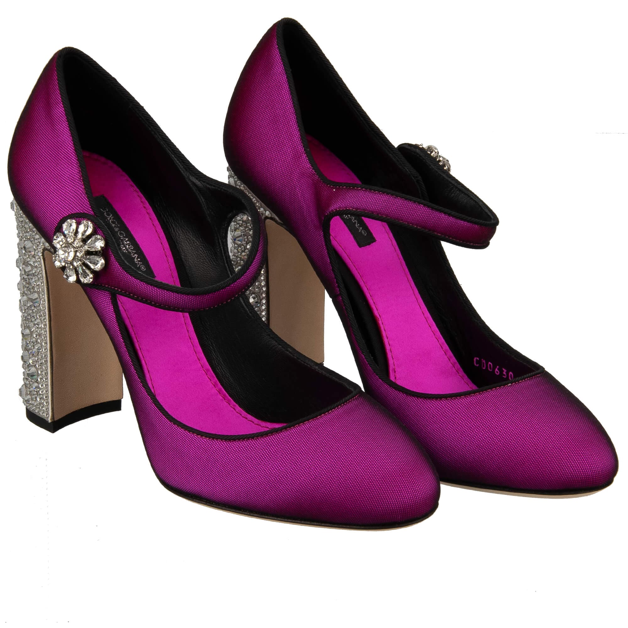 Dolce & Gabbana Vally Crystal-Embellished High-Heel Pumps