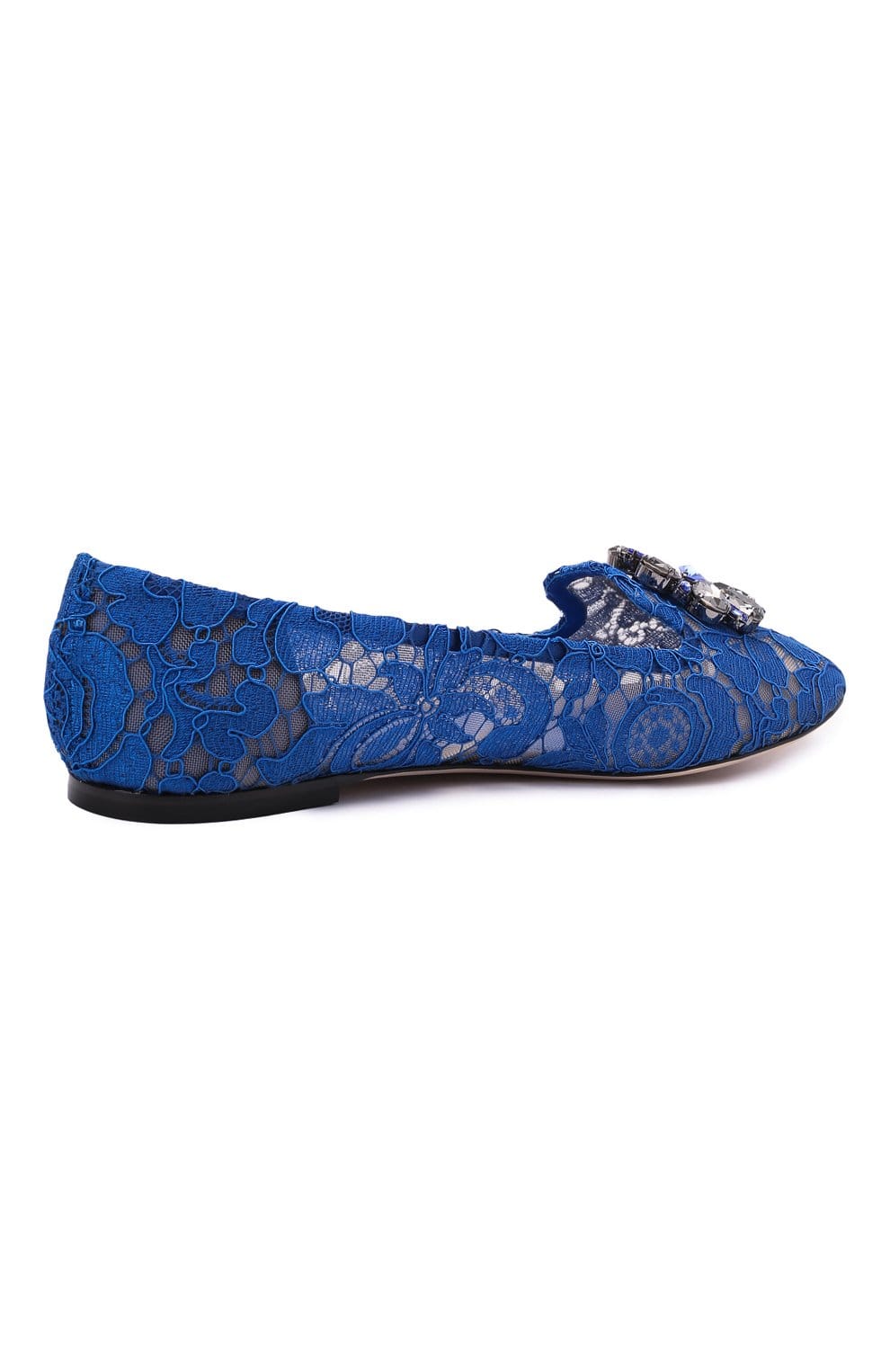 Dolce & Gabbana Dolce & Gabbana Vally Embellished Lace Ballerinas