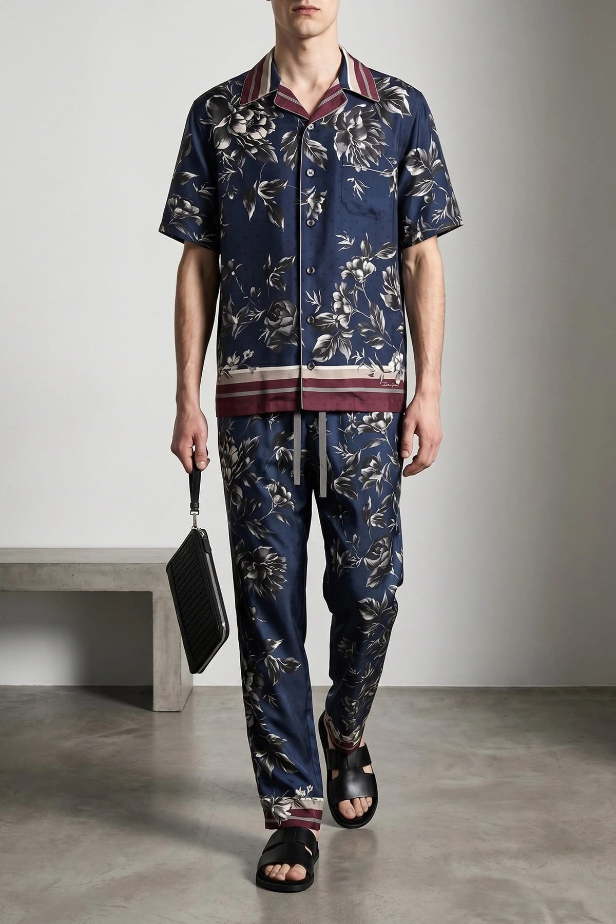 Dolce & Gabbana Dolce & Gabbana Vanity Peonie Print Pants