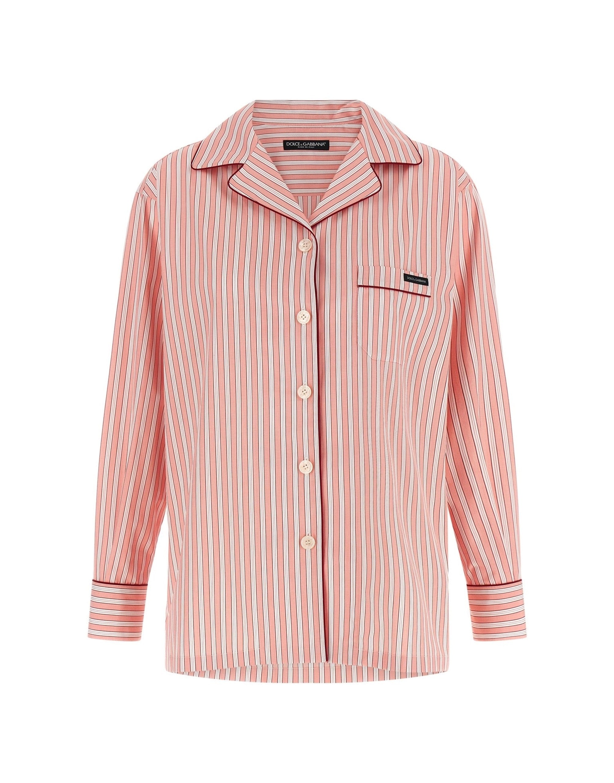 Dolce & Gabbana Vanity Striped Poplin Shirt