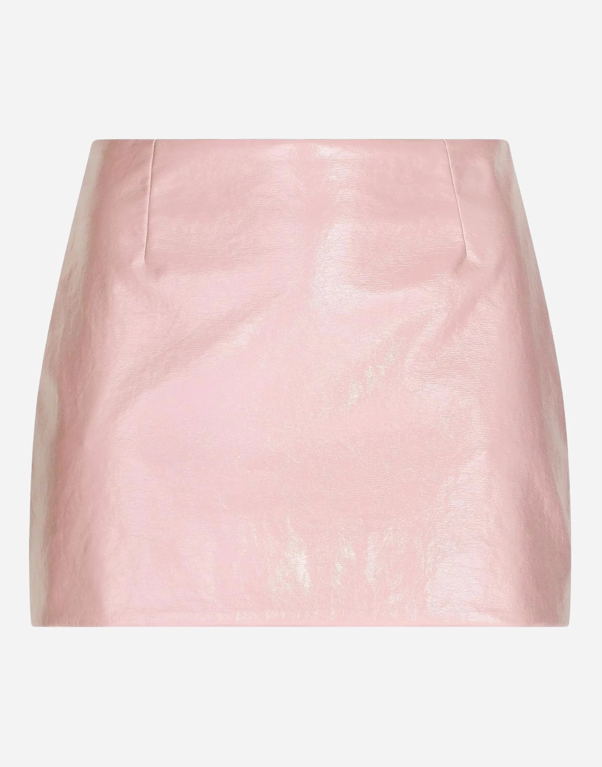 Dolce & Gabbana Varnish-Effect Mini Skirt