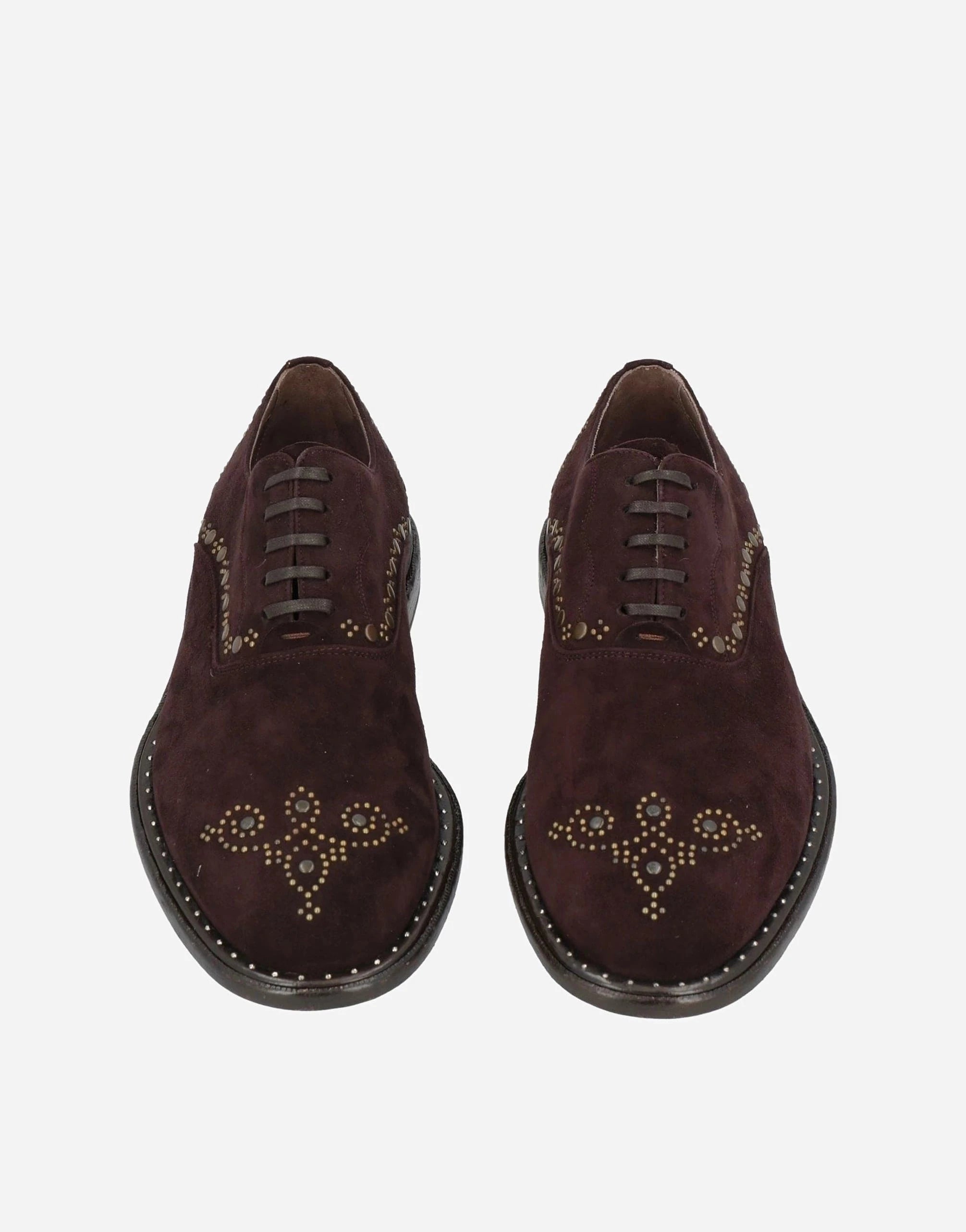 Dolce & Gabbana Velvet Oxford Derby Shoes