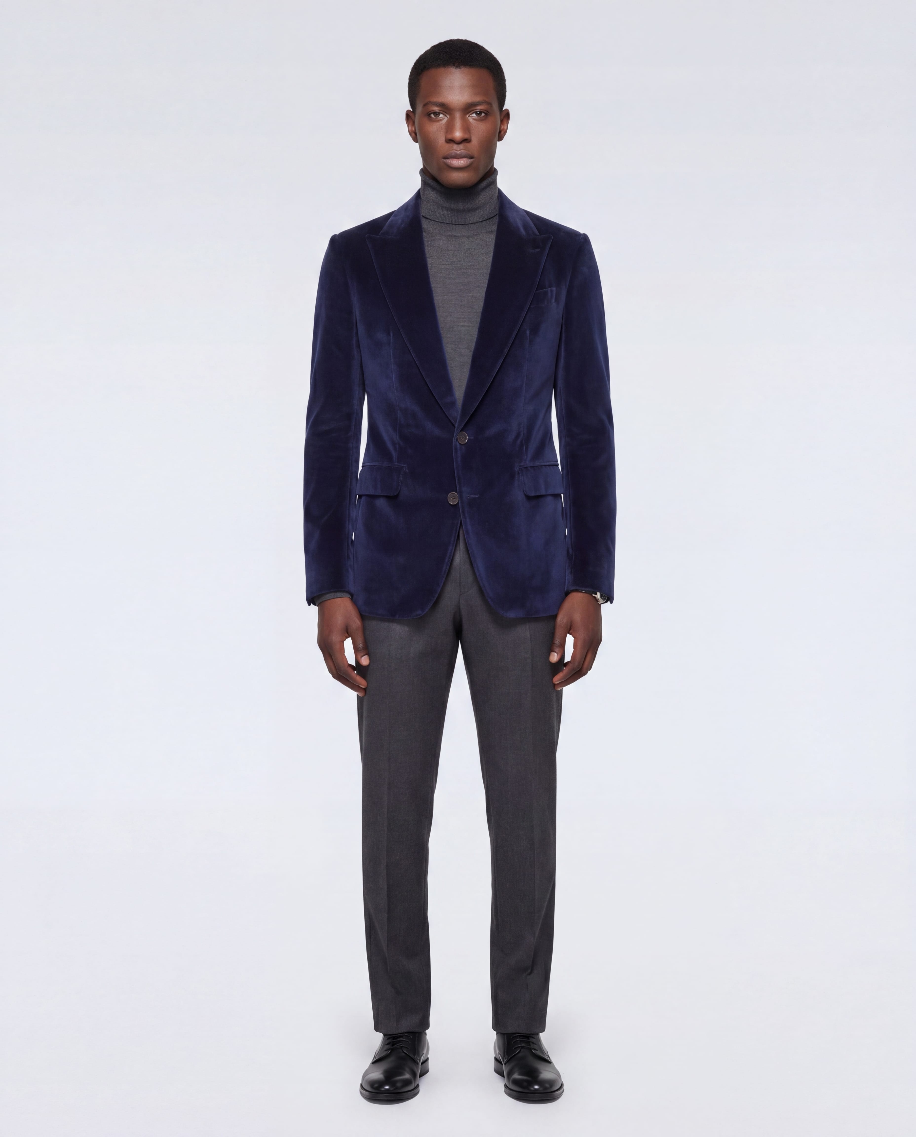 Dolce & Gabbana Velvet Peak Lapel Blazer - alternate view