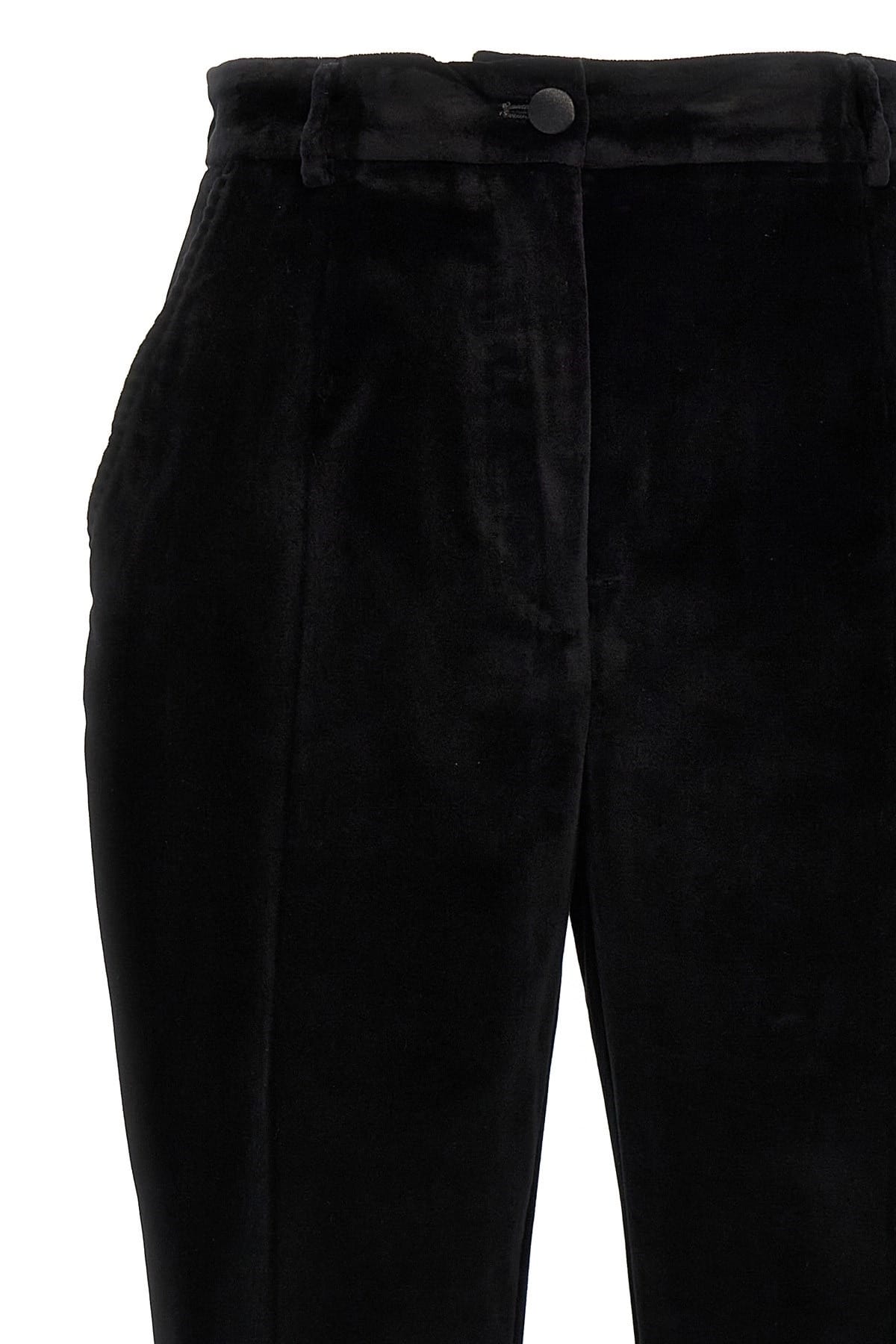 Dolce & Gabbana Dolce & Gabbana Velvet Tuxedo Pants