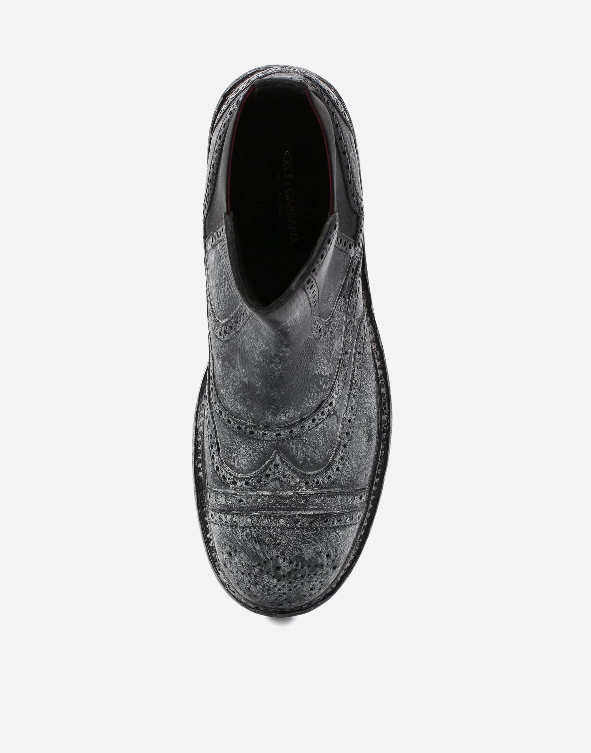 Dolce & Gabbana Vintage Effect Chelsea Boots