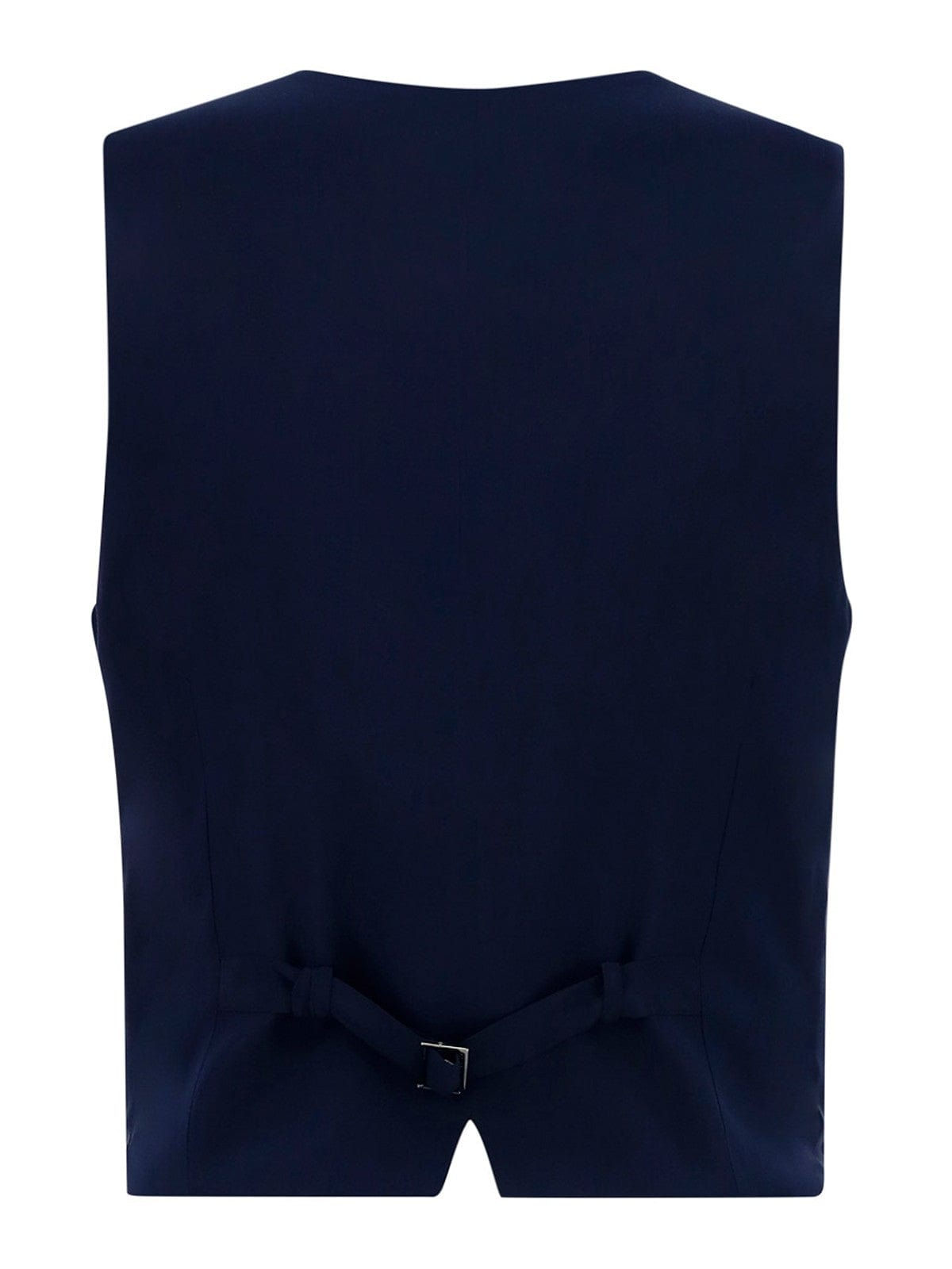 Dolce & Gabbana Virgin Wool Striped Vest