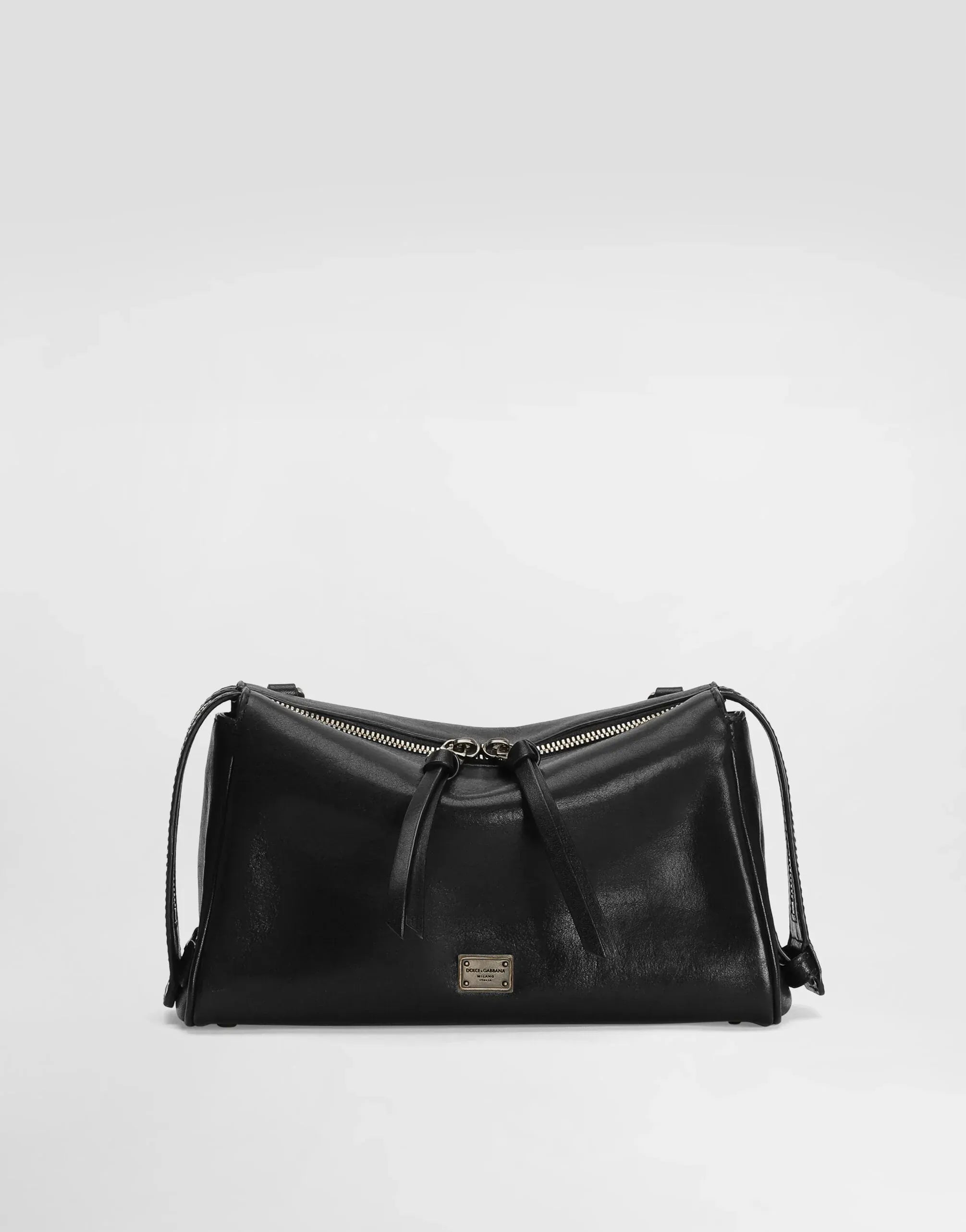 Dolce & Gabbana Vittoria Tempesta Leather Shoulder Bag