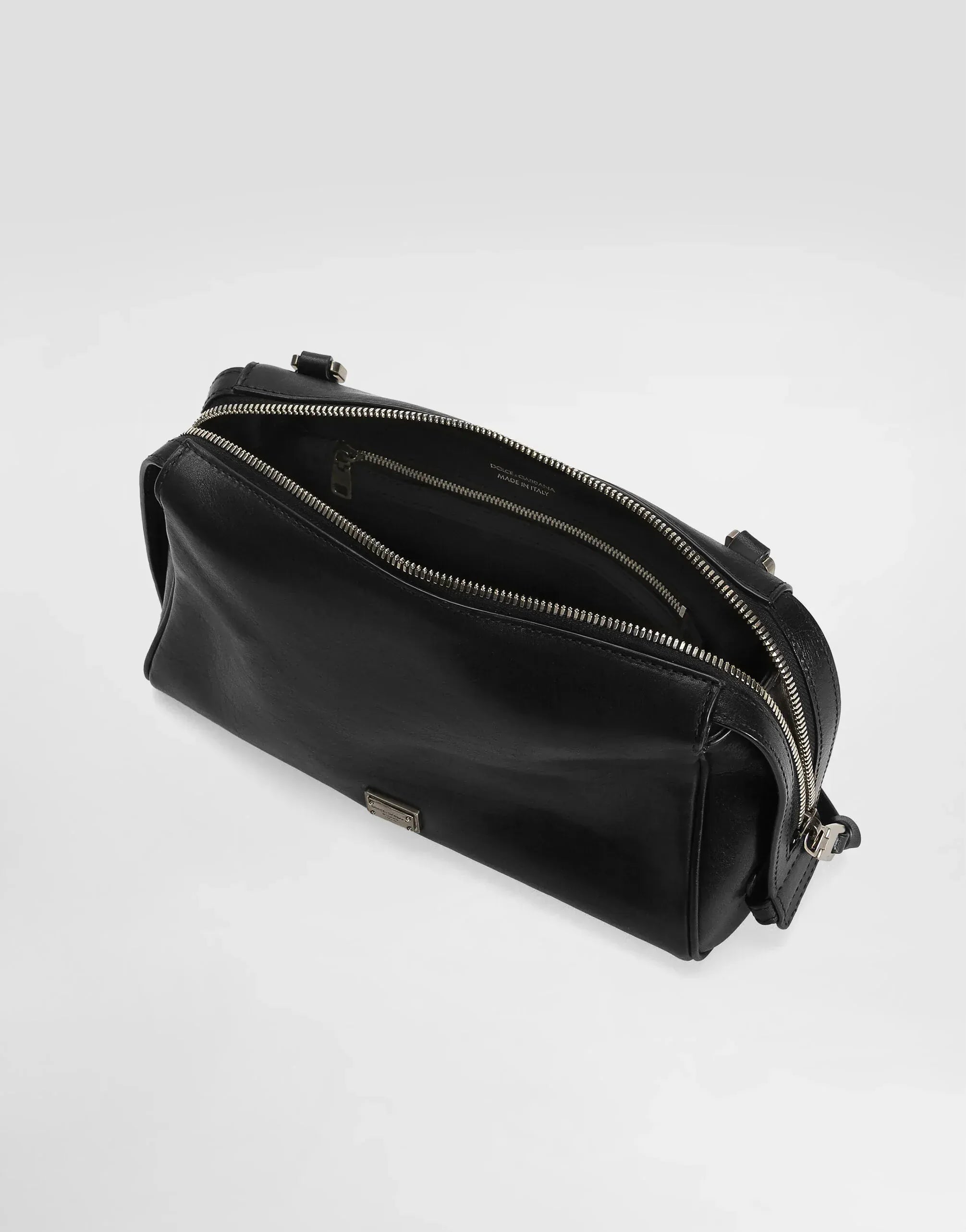 Dolce & Gabbana Vittoria Tempesta Leather Shoulder Bag