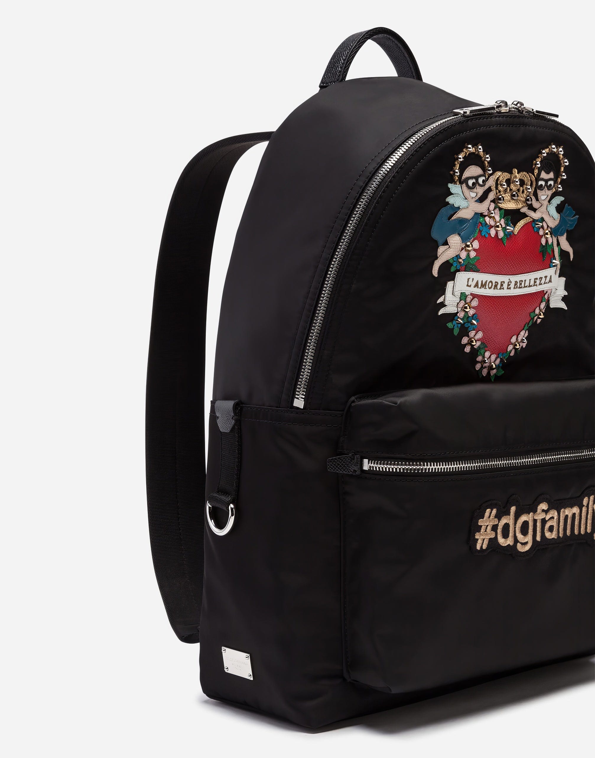 Dolce & Gabbana Vulcano Designers’ Patches Backpack